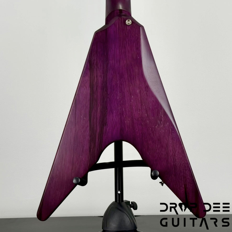 Dunable USA Custom Shop Asteroid 7 7-String Electric Guitar w/ Case - Trans Purple