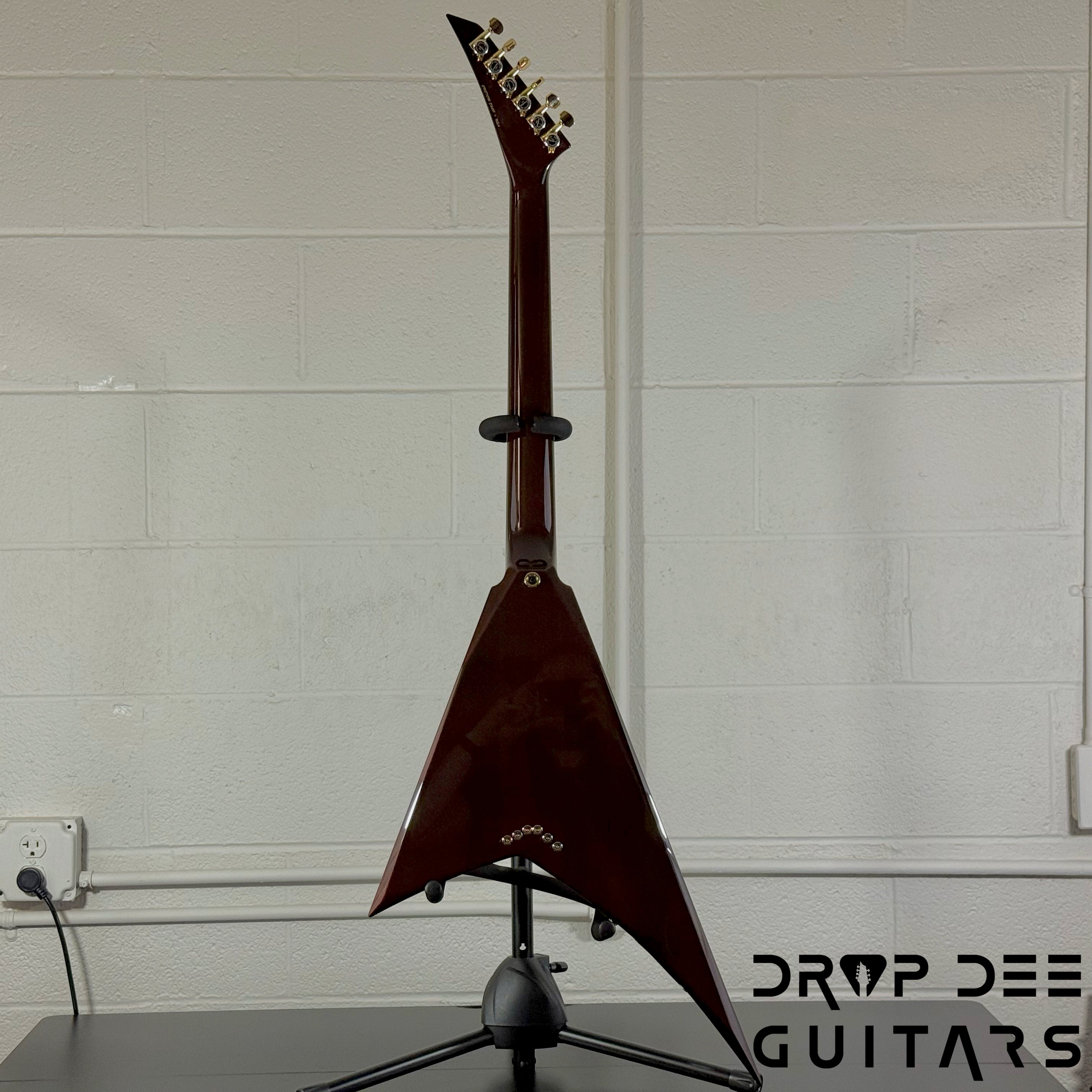 Jackson USA Custom Shop Special Edition Rhoads Electric Guitar w/ Case - Trans Green