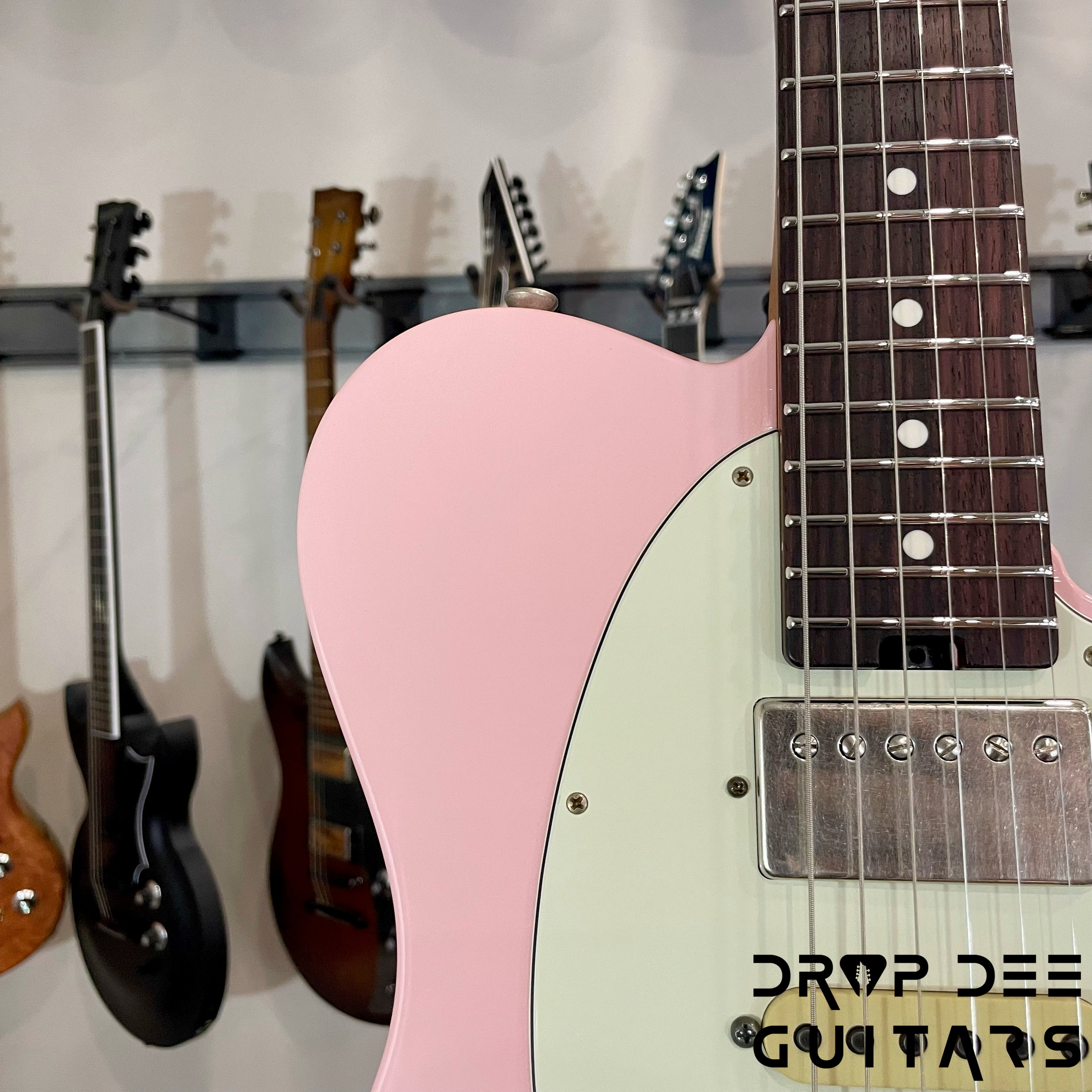 Schecter Custom Shop PT Wembley Studio Electric Guitar w/ Case - Shell Pink Aged Nitro