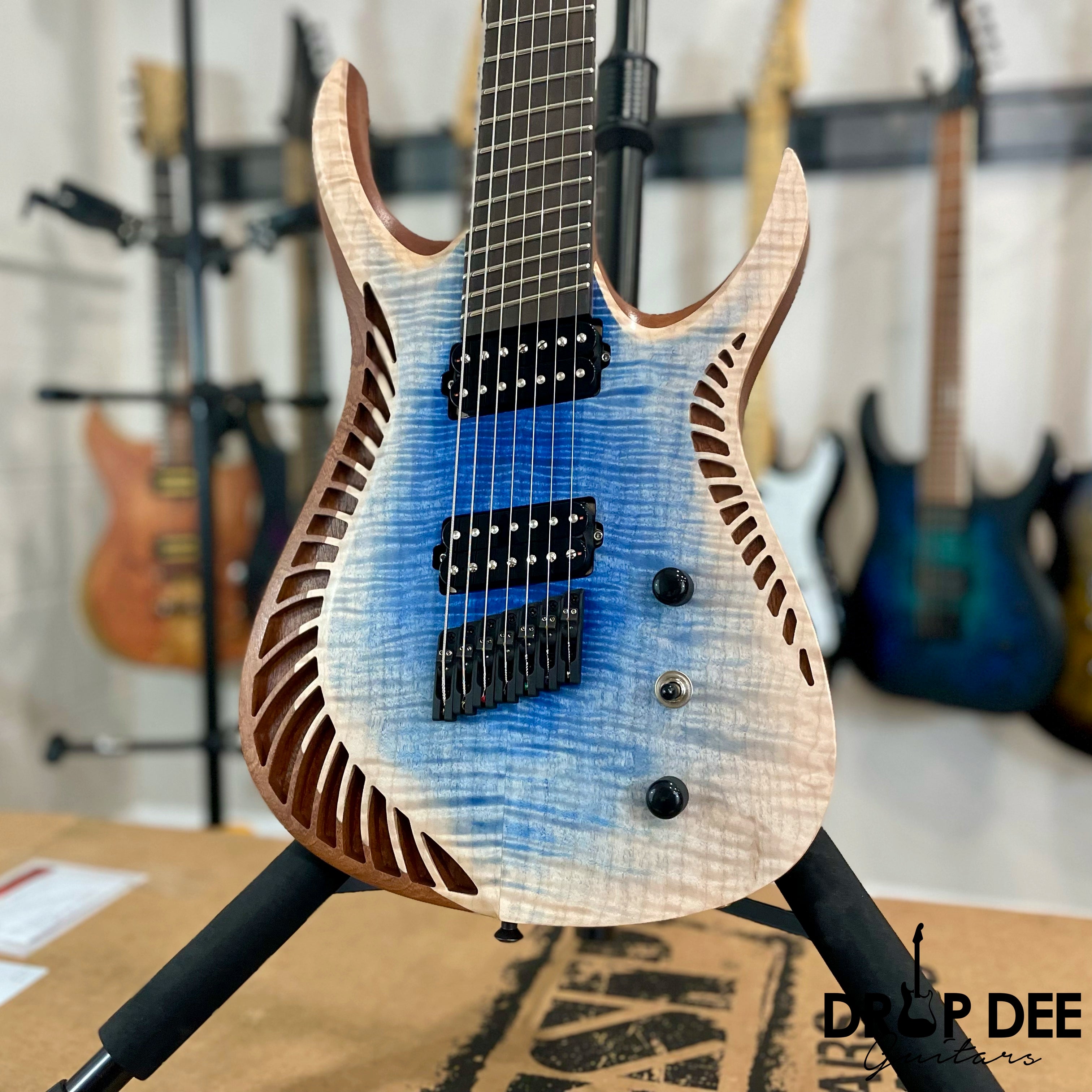 OD Guitars Venus Multiscale 7-String Electric Guitar w/ Case