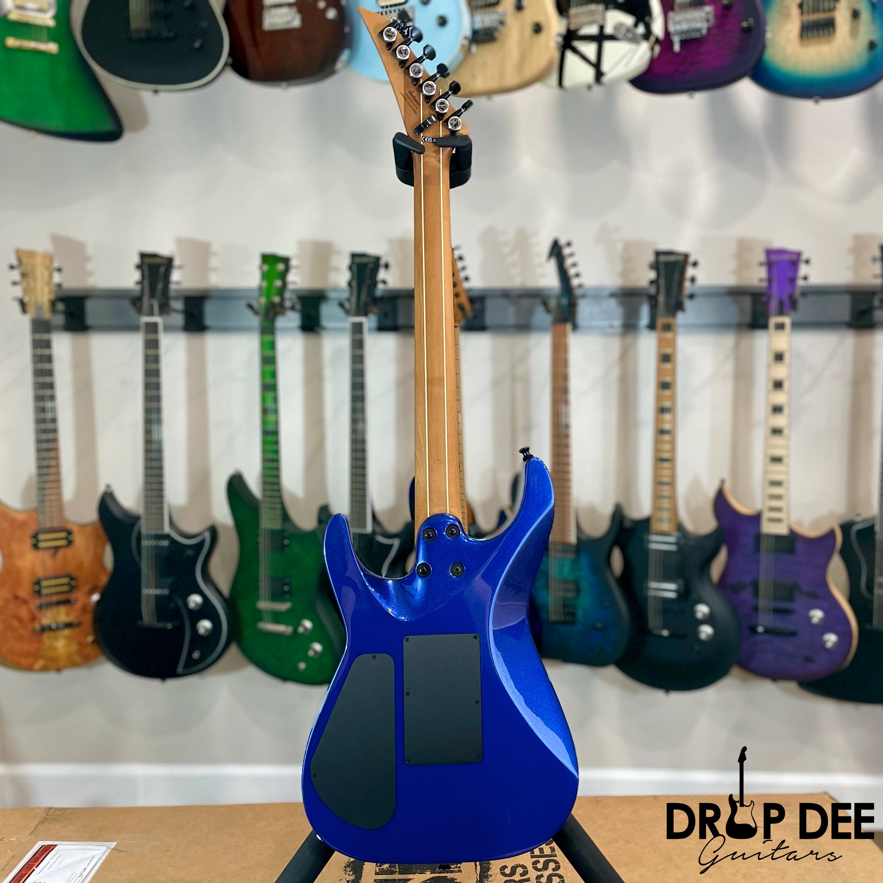 Jackson American Series Virtuoso Electric Guitar w/ Case - Mystic Blue