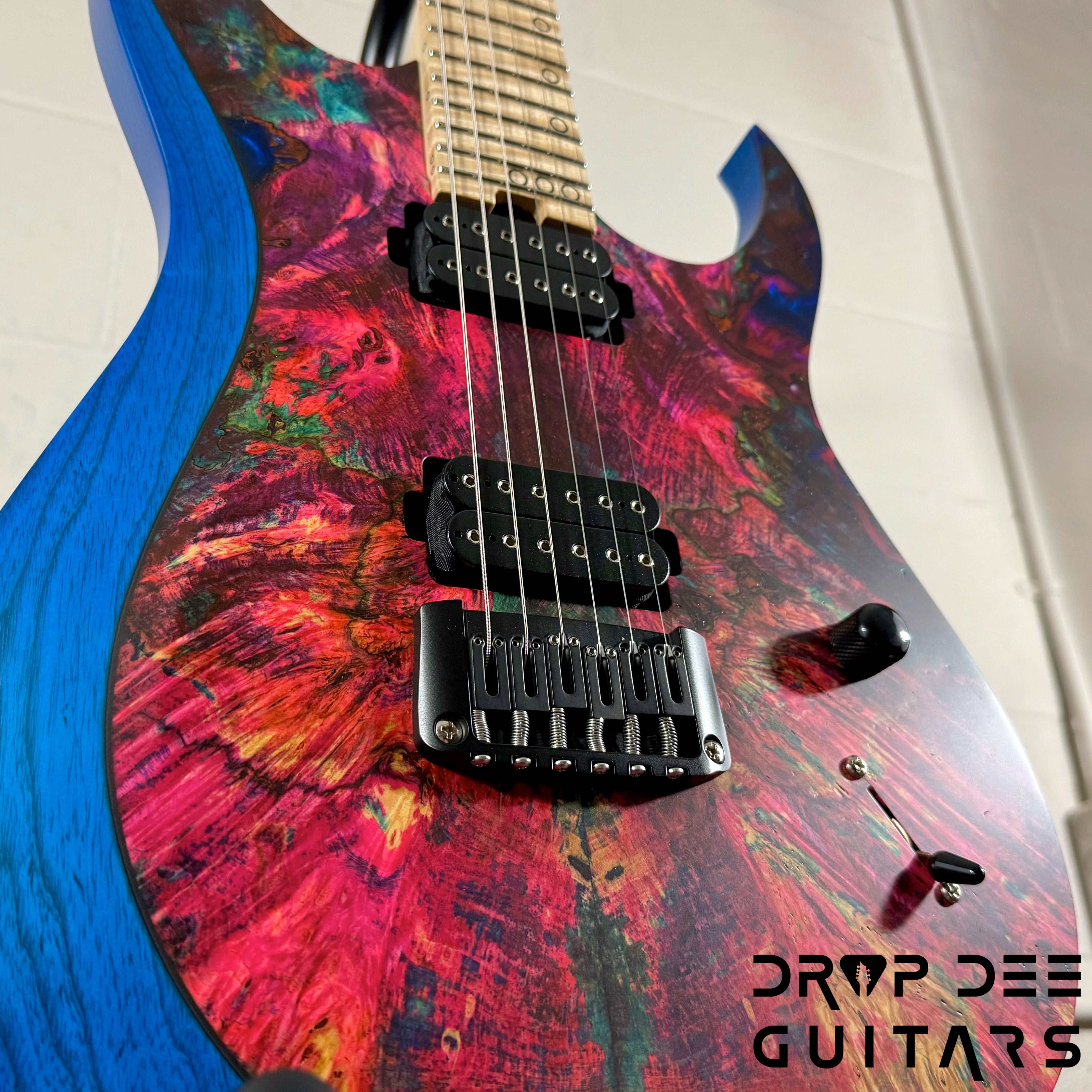 Schecter Custom Shop Sunset Extreme 6 Electric Guitar w/ Case - Stabilized Top