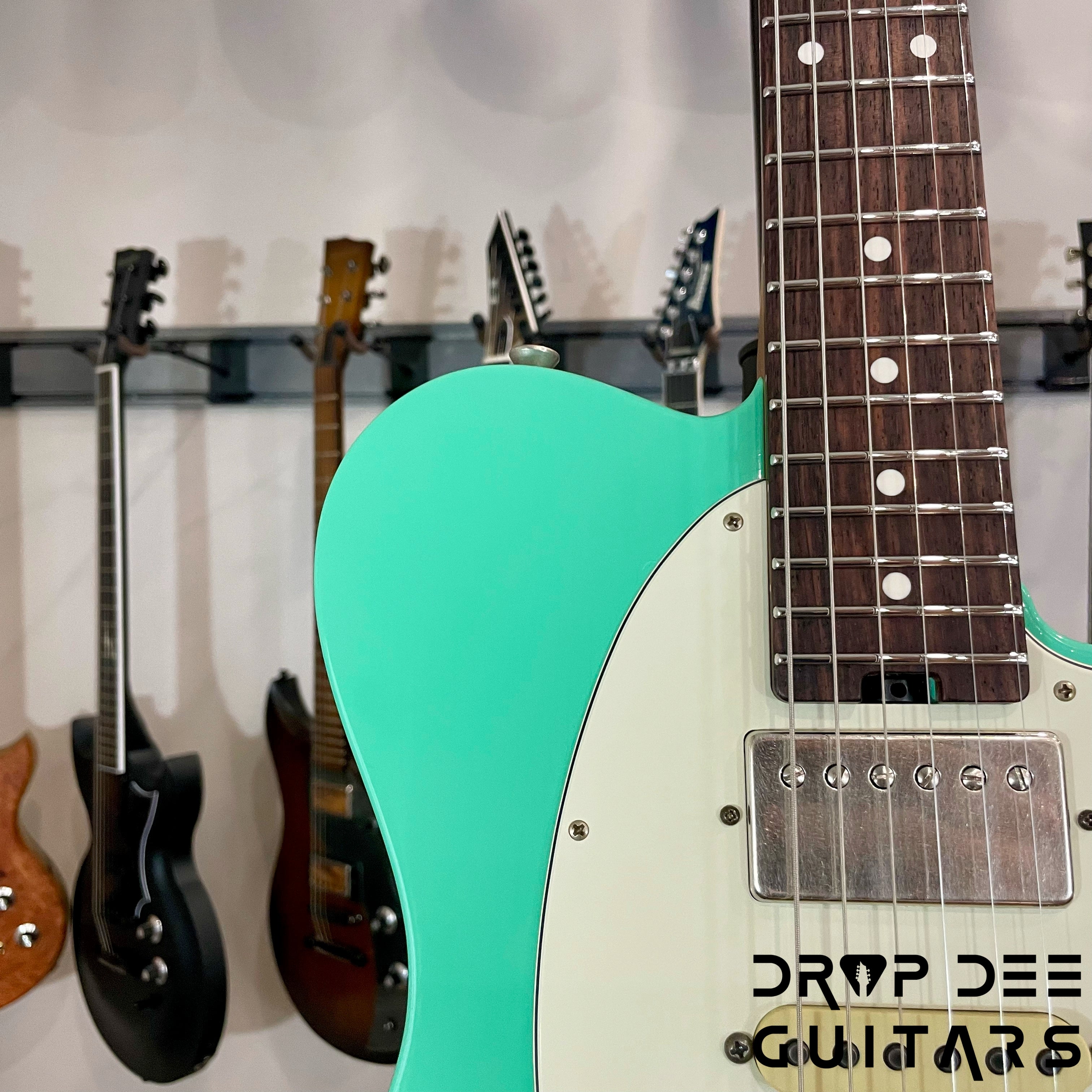 Schecter Custom Shop PT Wembley Studio Electric Guitar w/ Case - Seafoam Green Aged Nitro