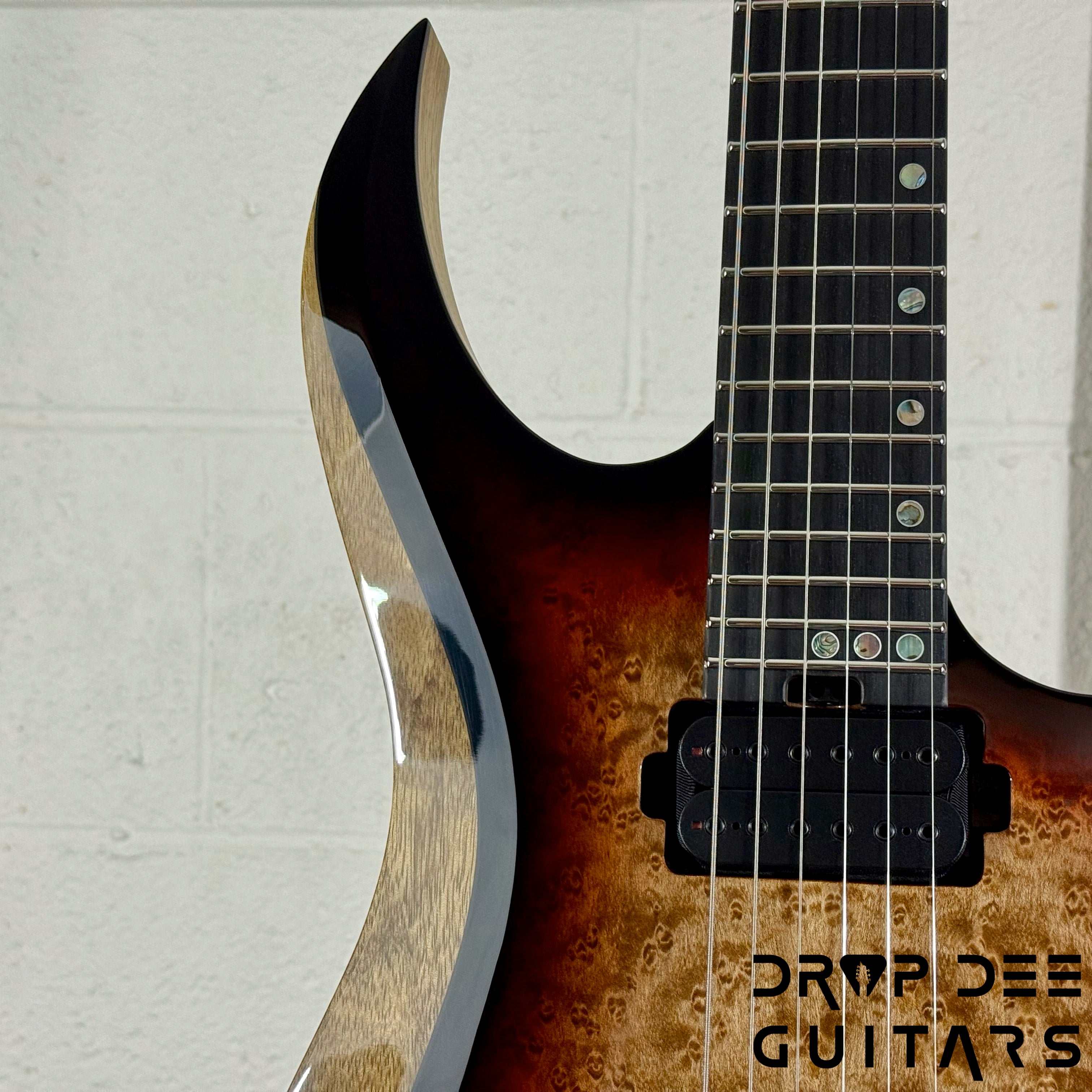 Schecter Custom Shop Sunset Extreme 6 Electric Guitar w/ Case - Bronze Burst