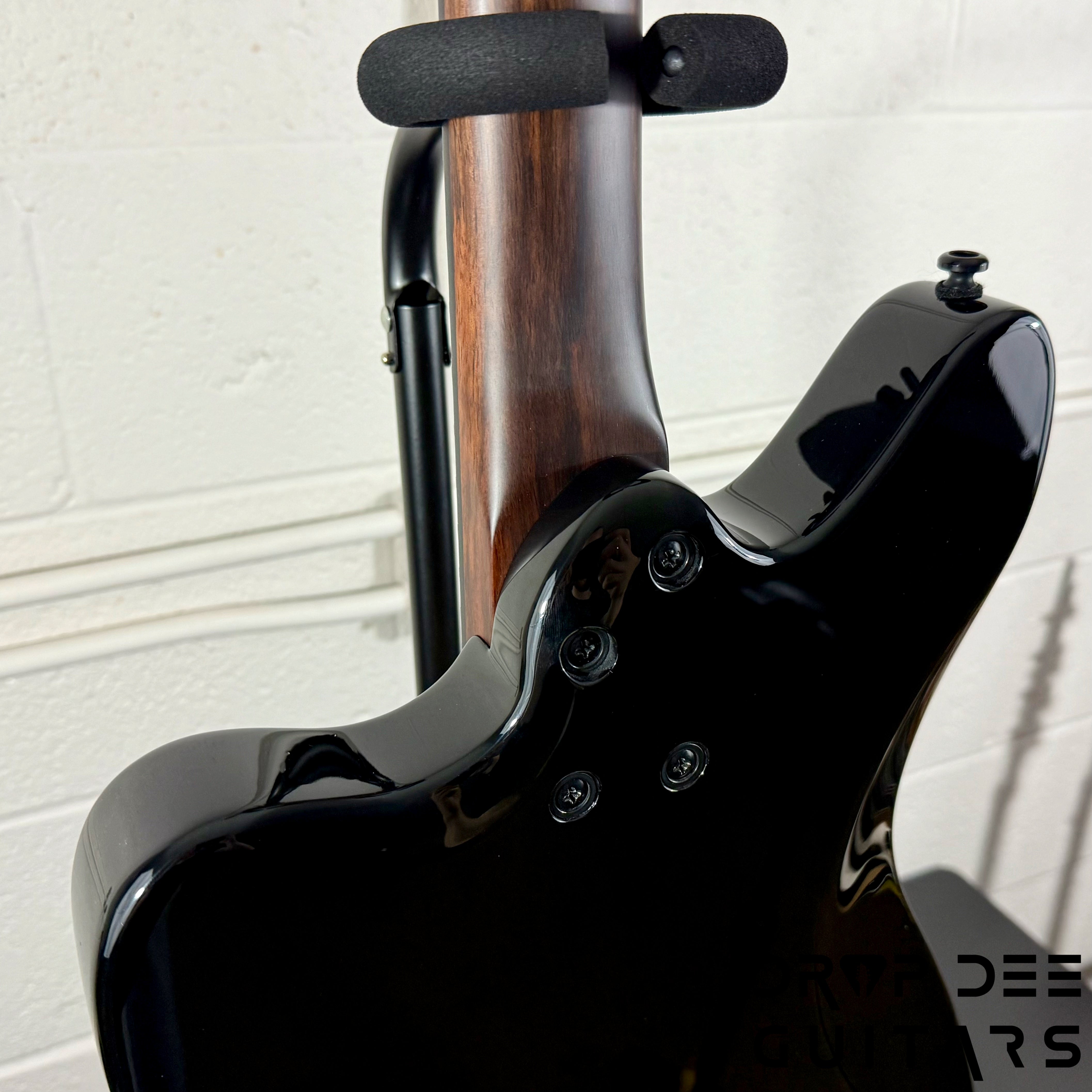 Balaguer DDG Exclusive Select Series Growler Baritone Electric Guitar w/ Bag - See-Thru Two-Tone Black Edge Burst