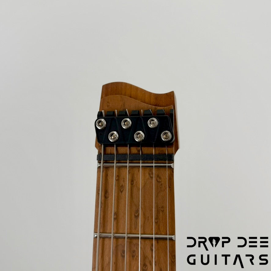Strandberg Boden Original N2.6T Tremolo Multiscale Headless Electric Guitar w/ Bag - Black Denim Burst Satin