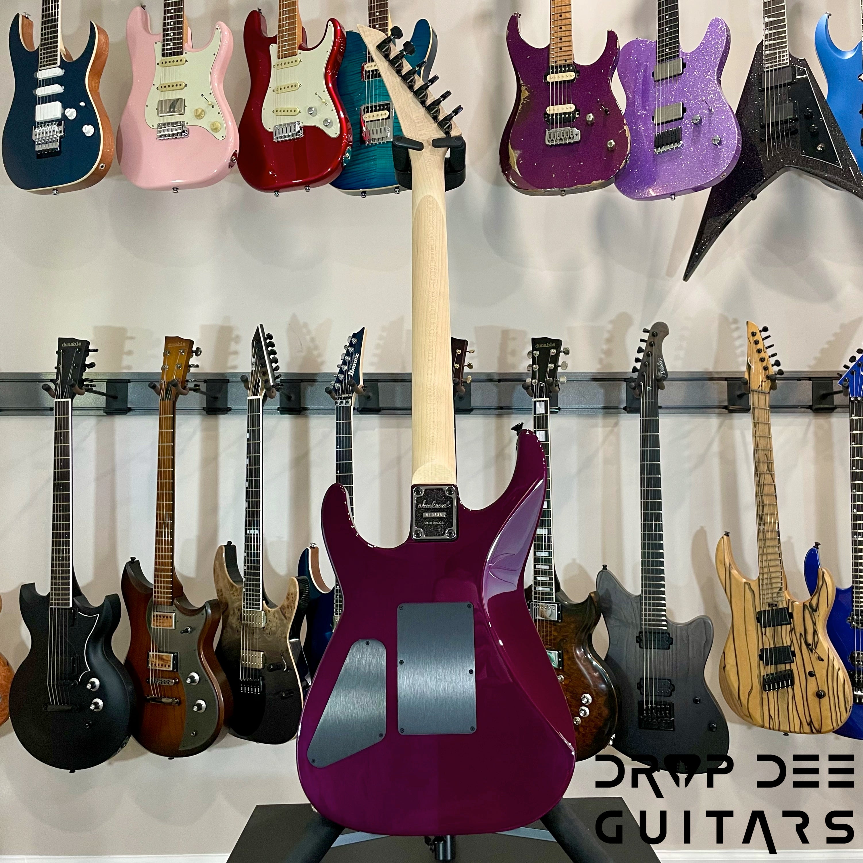 Jackson Custom Shop Dinky FR Electric Guitar w/ Case - Purple Burst