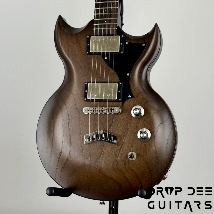 Dunable USA Custom Shop Minotaur Electric Guitar w/ Case - Trans Black