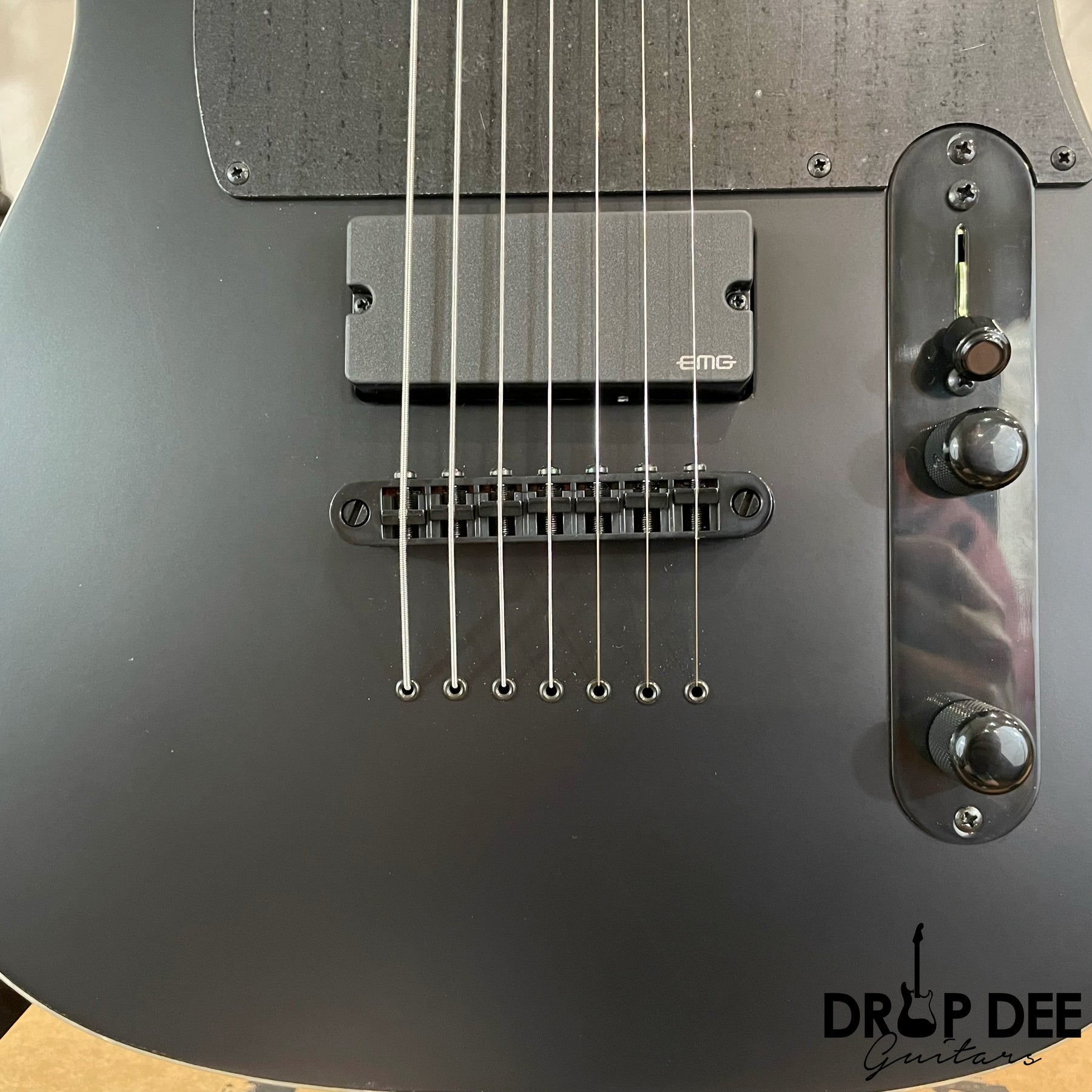 ESP E-II T-B7 Baritone 7-String Electric Guitar w/ Case