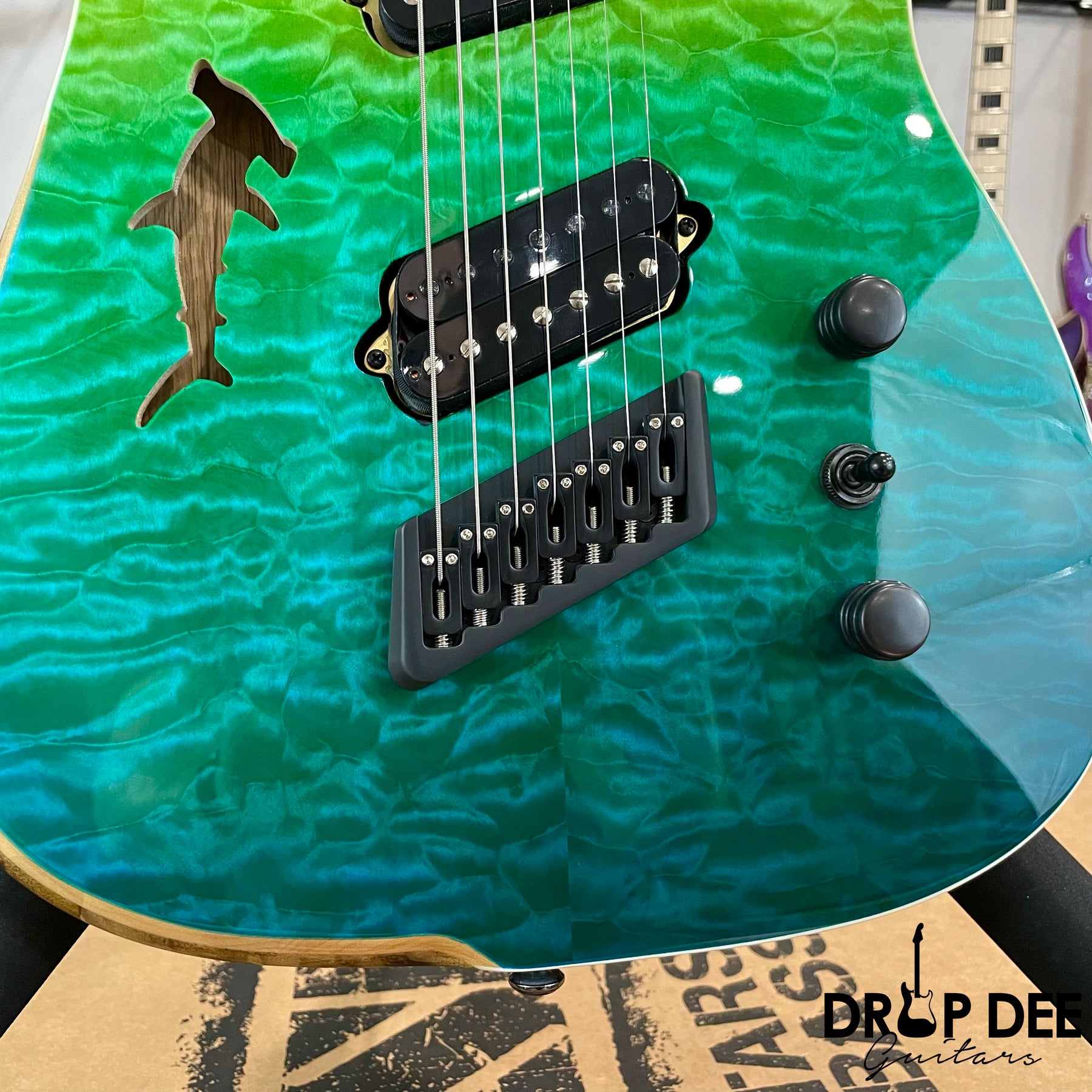 Ormsby Hype GTR Limited Edition Shark 7-String Electric Guitar w/ Bag