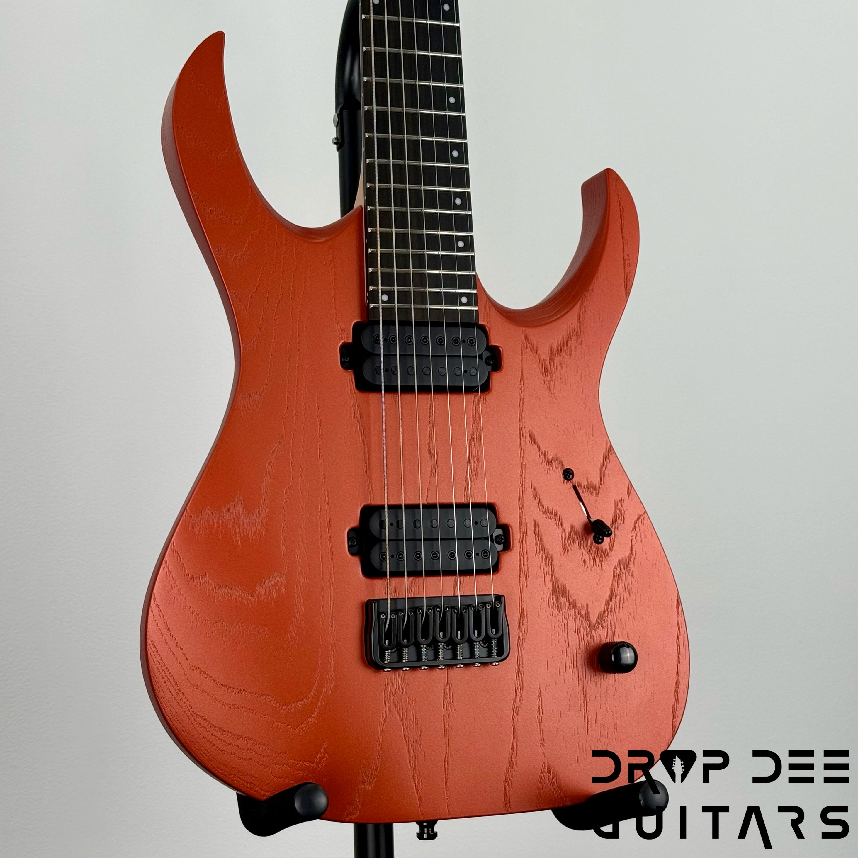 Mayones Duvell DT 7 7-String Baritone Electric Guitar w/ Case - Monolith Metallic Copper