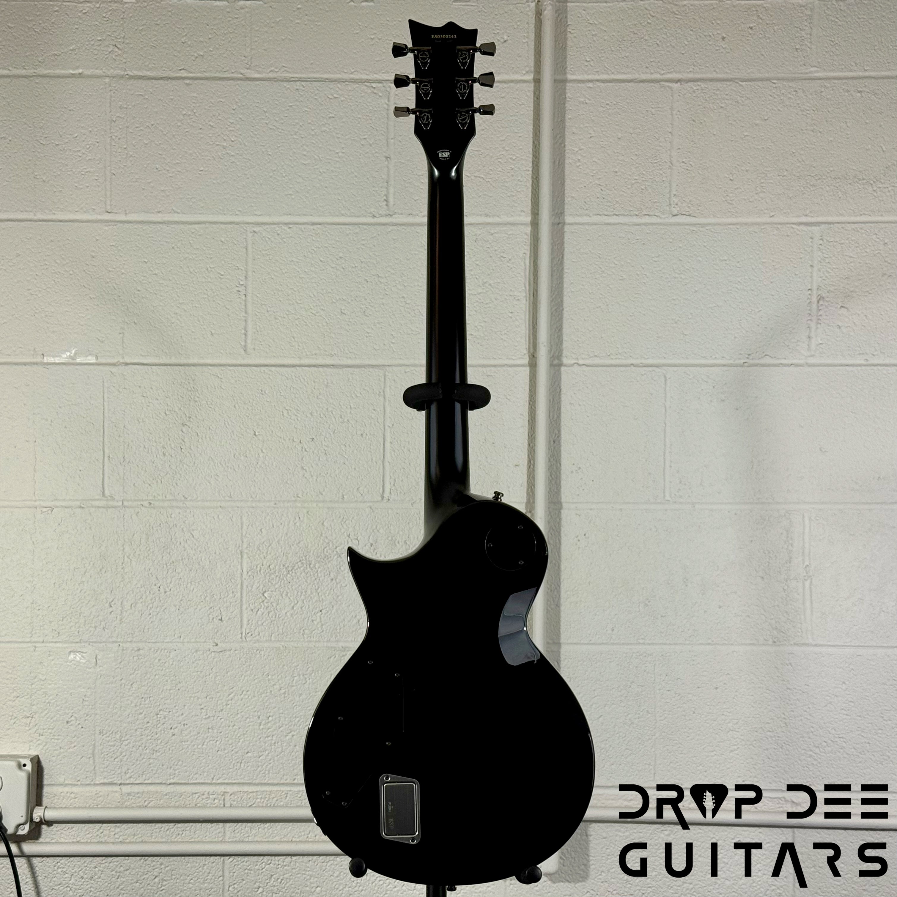 ESP E-II Eclipse FM Electric Guitar/ Case - Black Natural Burst