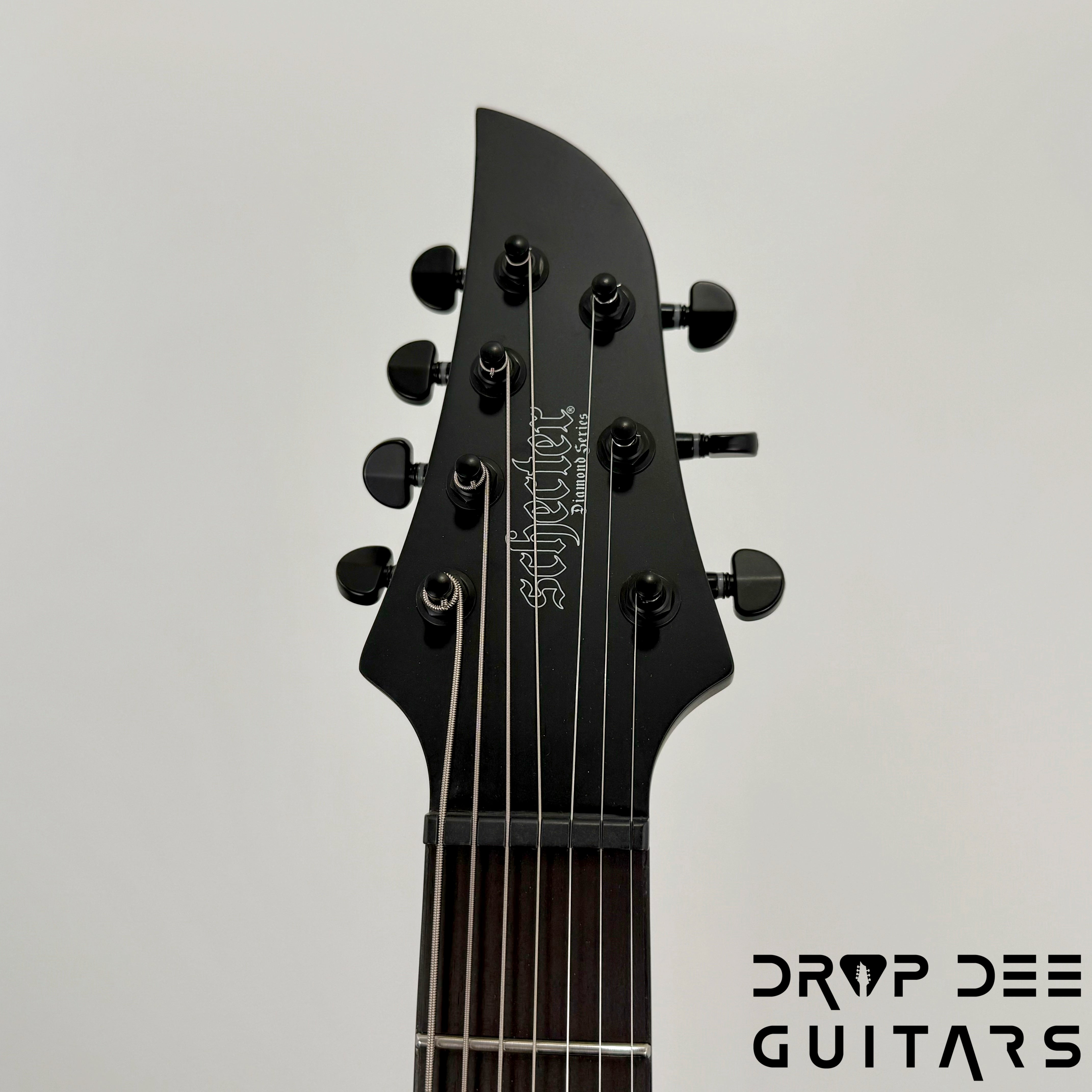 Schecter Diamond Series Keith Merrow KM-7 MK-III EX 7-String Baritone Electric Guitar - Satin Black Open Pore