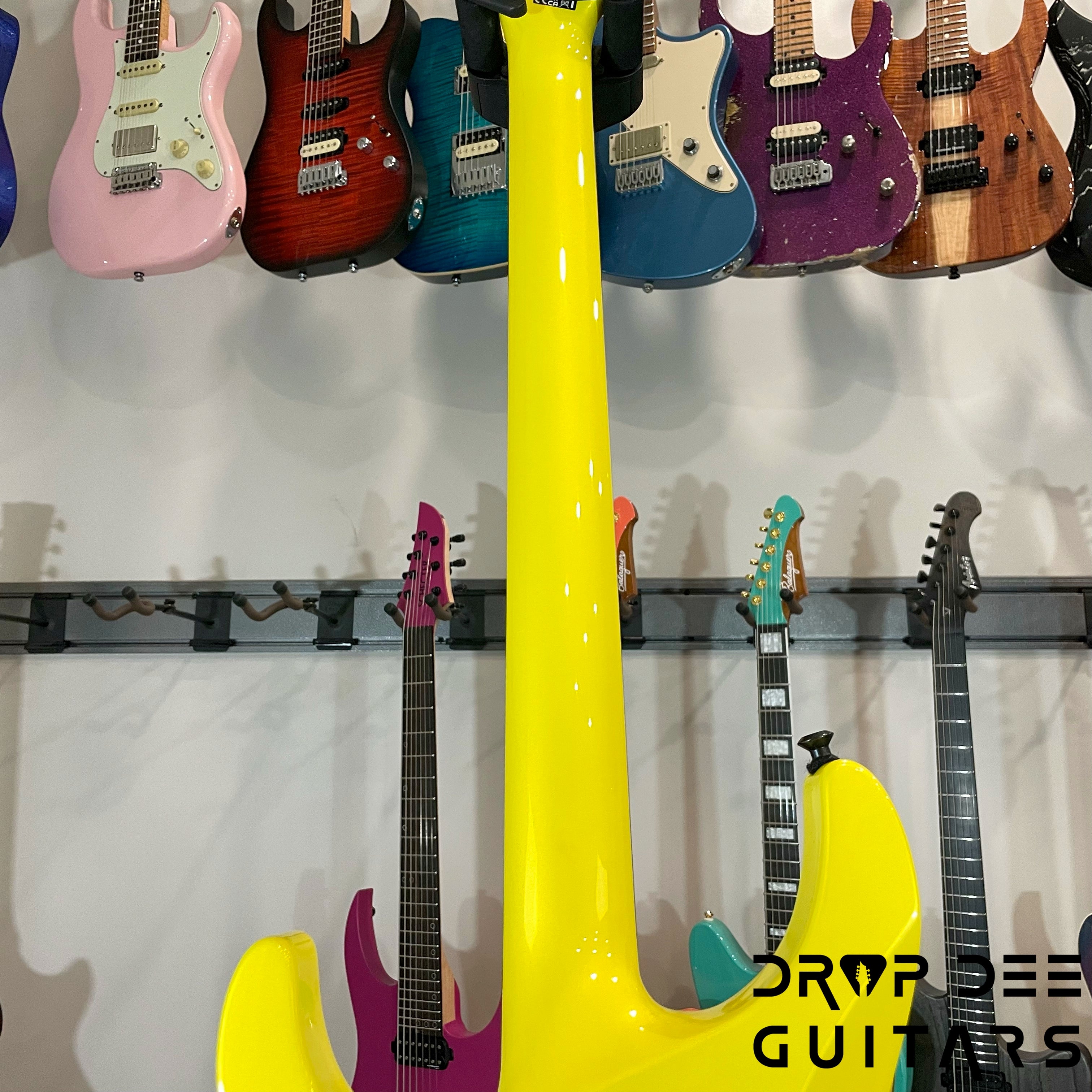 Jackson American Series Soloist SL2 DX Electric Guitar w/ Case - Lemon Ice