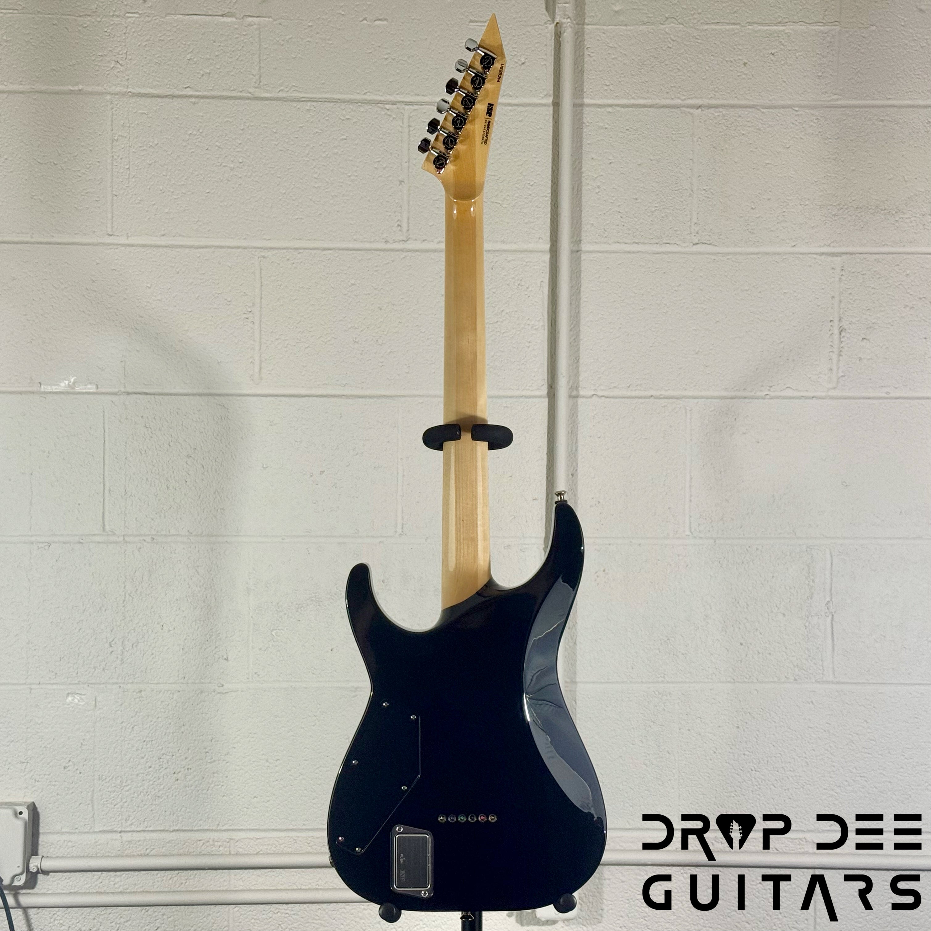 ESP USA M-II NTB NT Electric Guitar w/ Case - Aqua Marine Sunburst