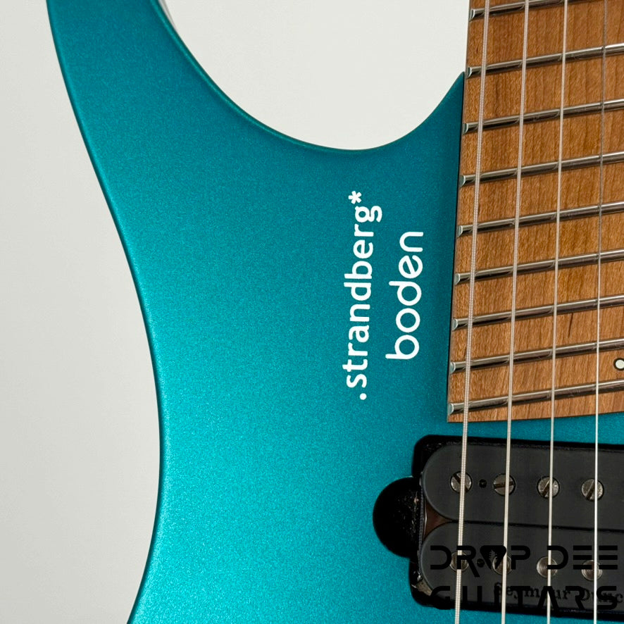 Strandberg Boden Standard N2.6 Multiscale Headless Electric Guitar w/ Bag - Transformative Teal Metallic