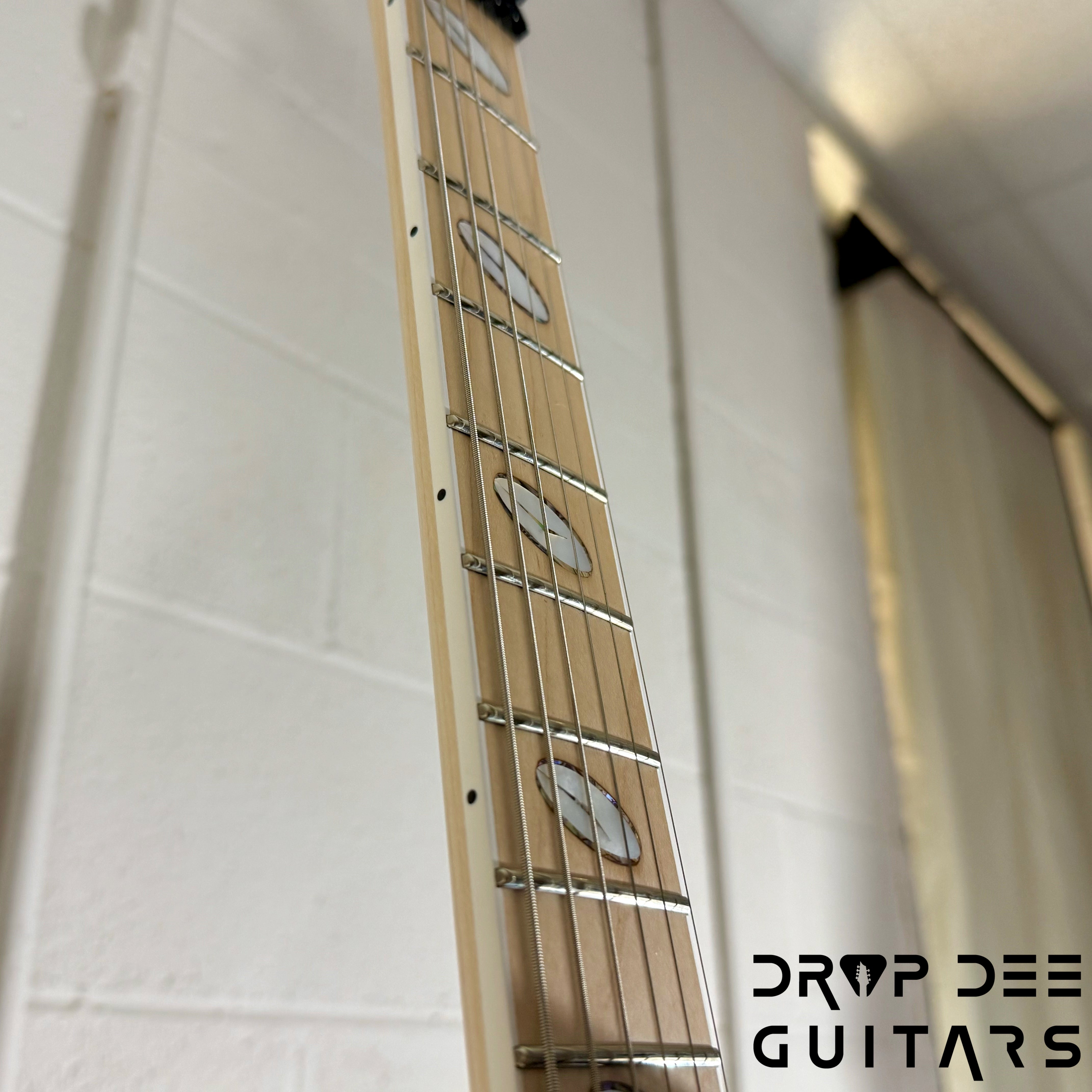 Caparison Dellinger II Prominenace MF Electric Guitar w/ Bag - Trans Spectrum Black