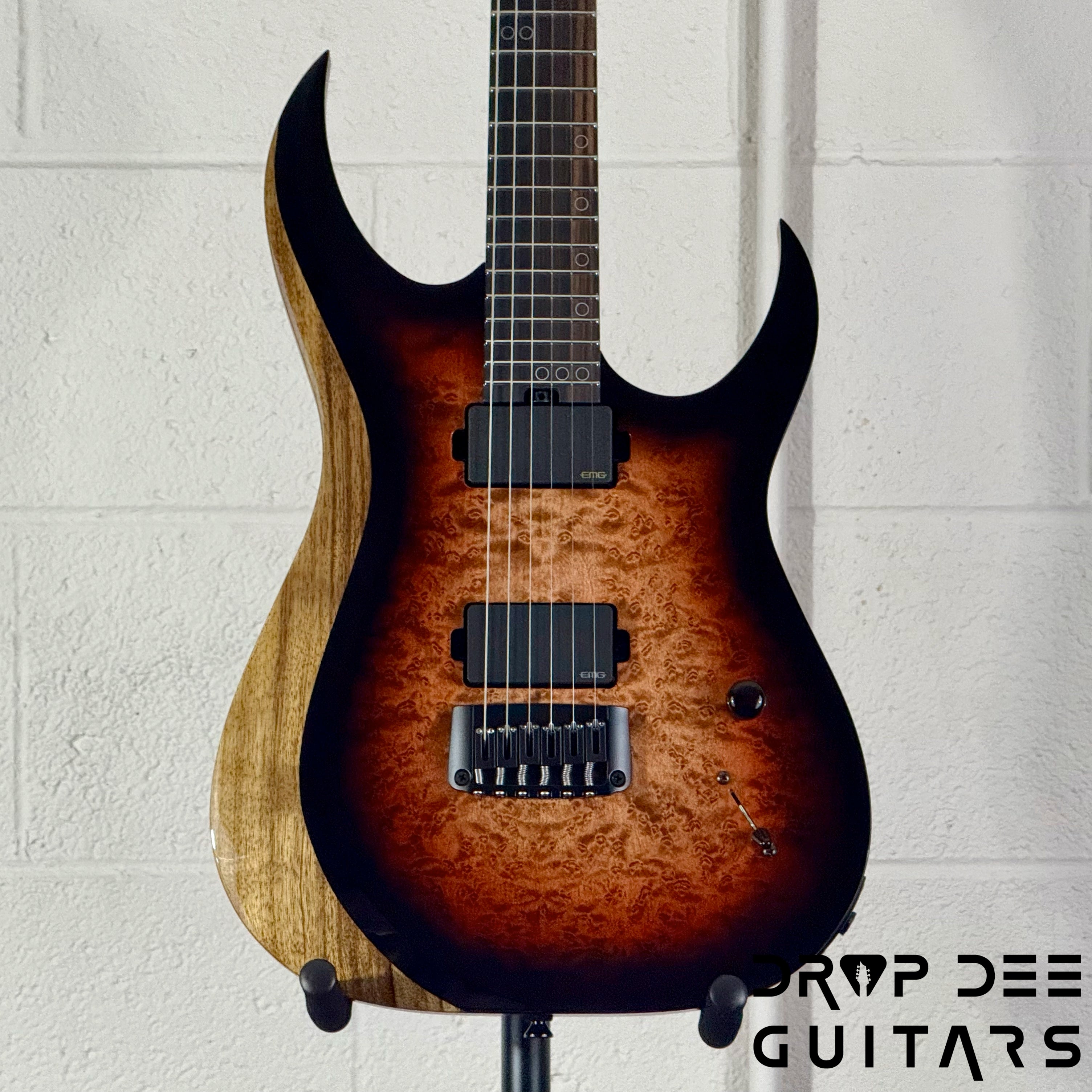 Schecter Custom Shop Sunset Extreme 6 Prototype Electric Guitar w/ Case - Bronze Burst