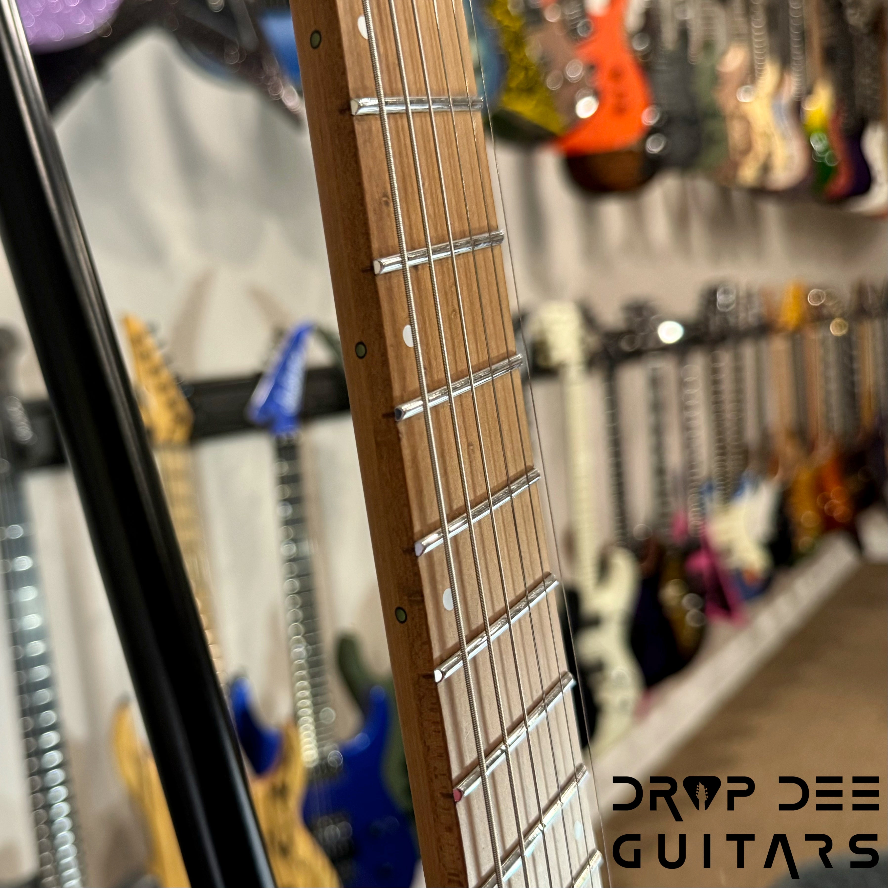 Ibanez Quest QX52 Headless Electric Guitar w/ Bag - Metallic Gray Matte