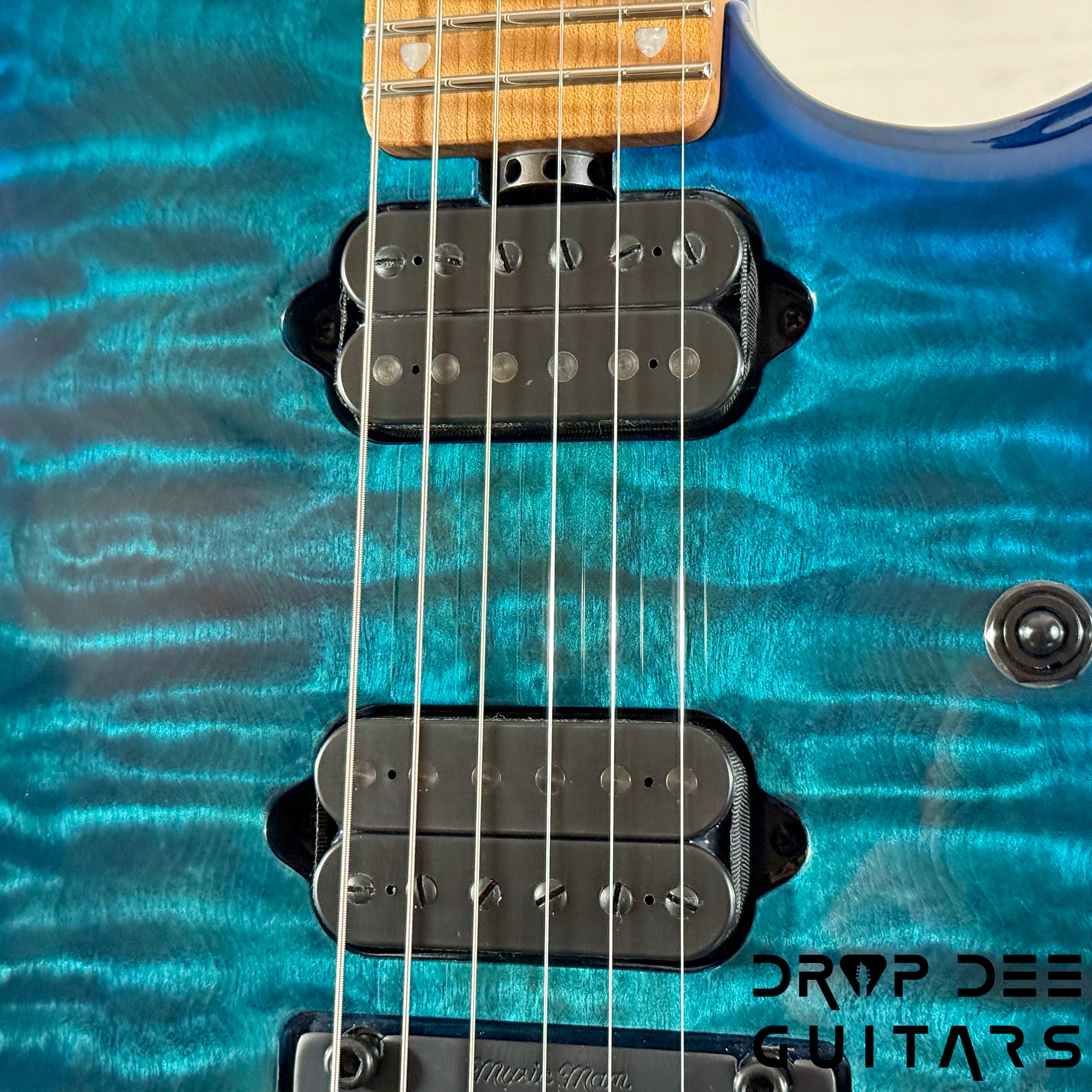 Ernie Ball Music Man JP15 Electric Guitar w/ Case - Ultramarine