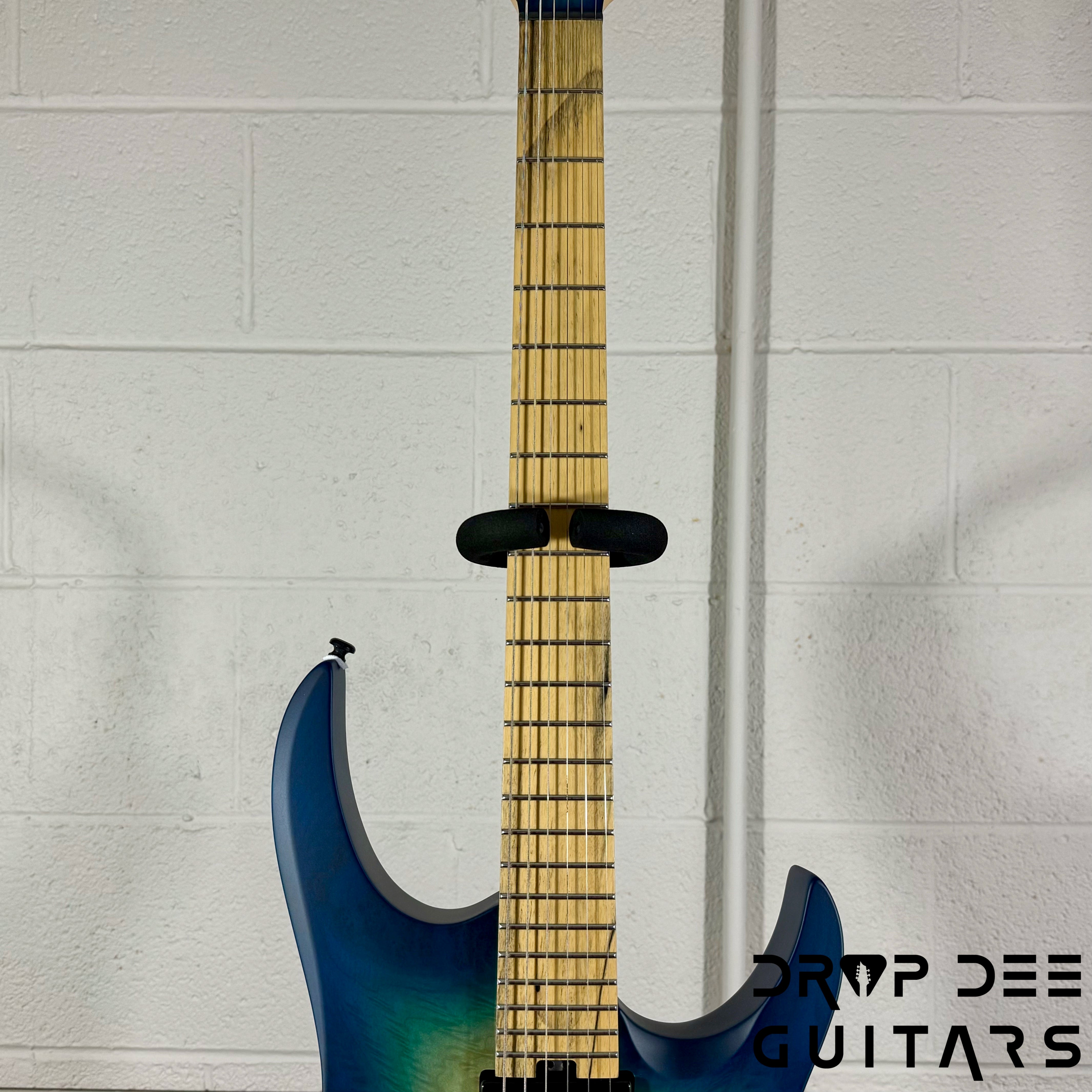 Balaguer DDG Exclusive Run Diablo Baritone Electric Guitar w/ Bag (1062) - Island Burst