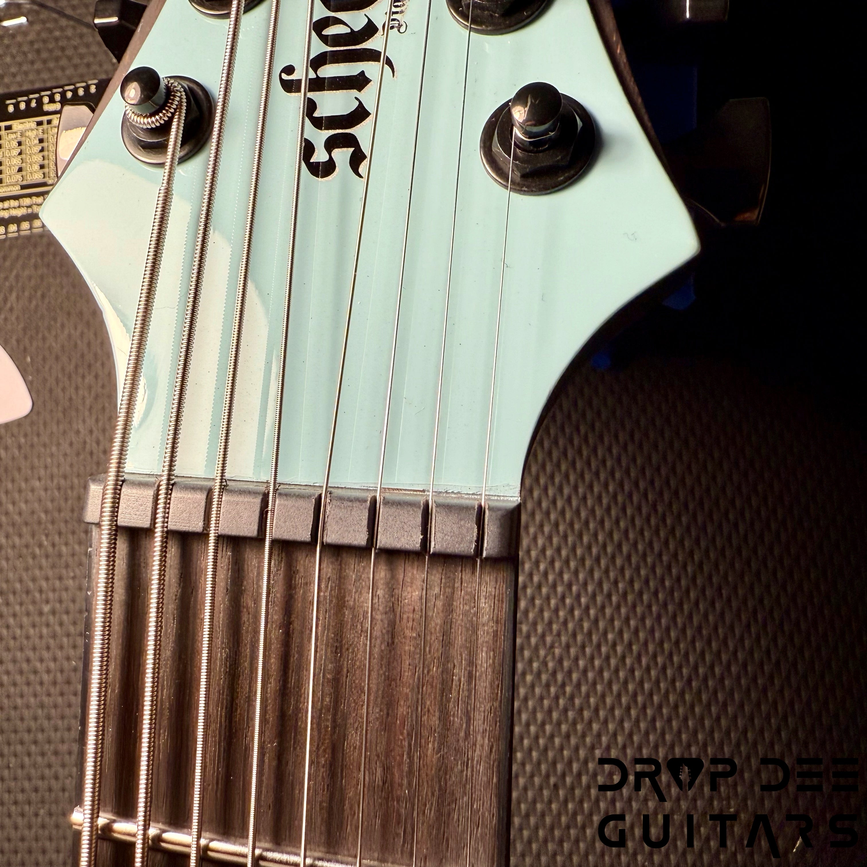 Schecter John Browne Tao-8 Baritone 8-String Electric Guitar - Azure