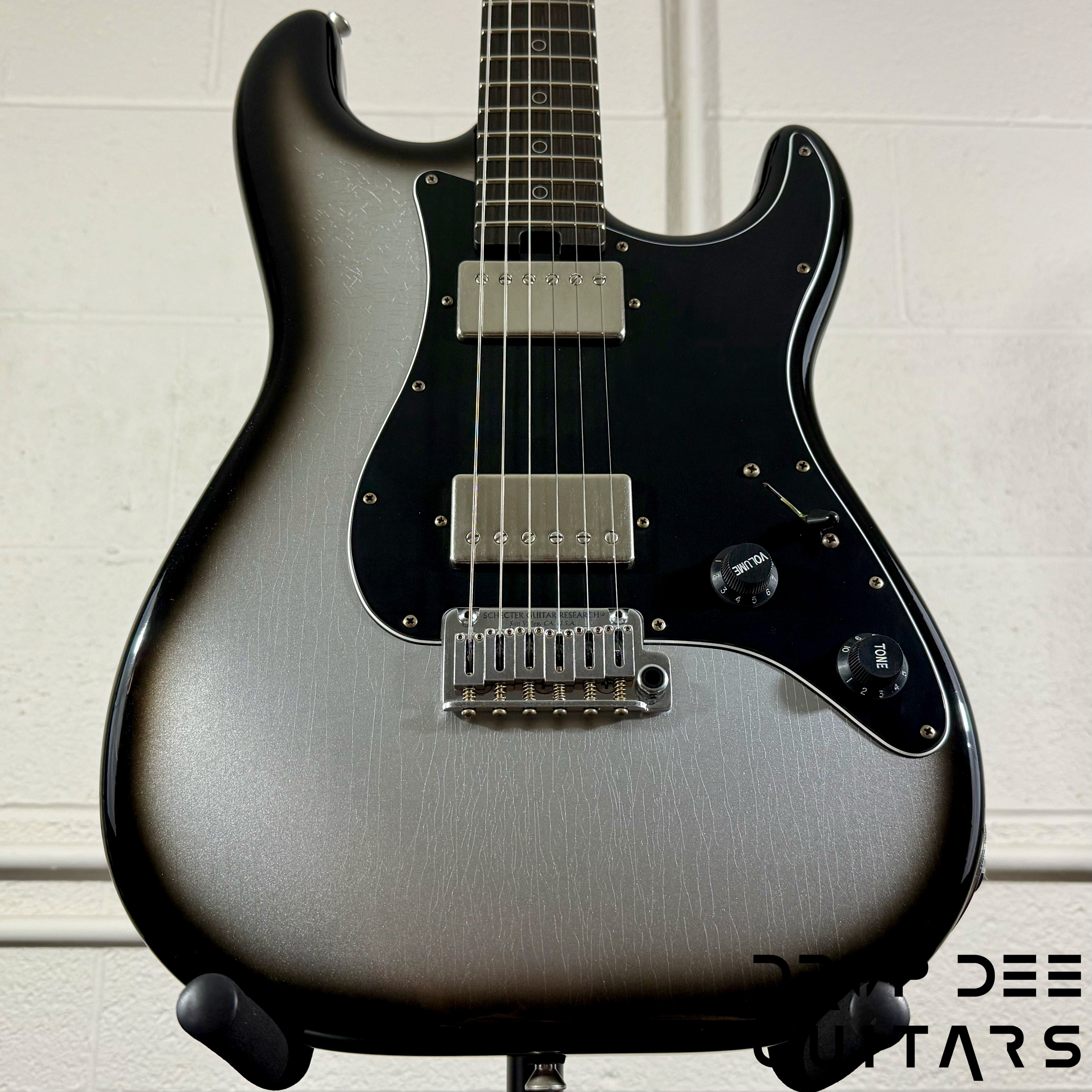 Schecter Nick Johnston USA Traditional HH Electric Guitar w/ Case - Atomic Mercury