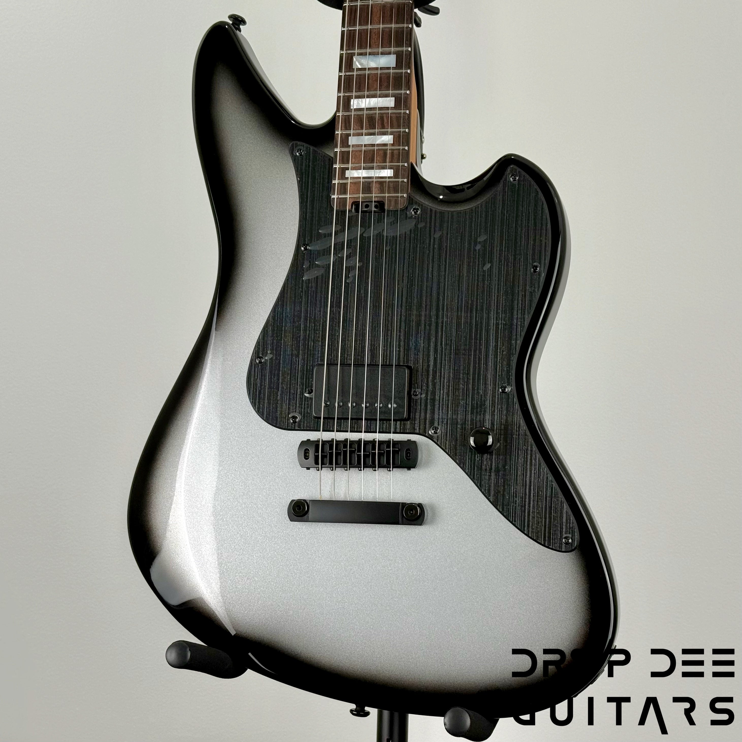 ESP LTD Joe Duplantier JD-I Electric Guitar w/ Case - Silver Sunburst
