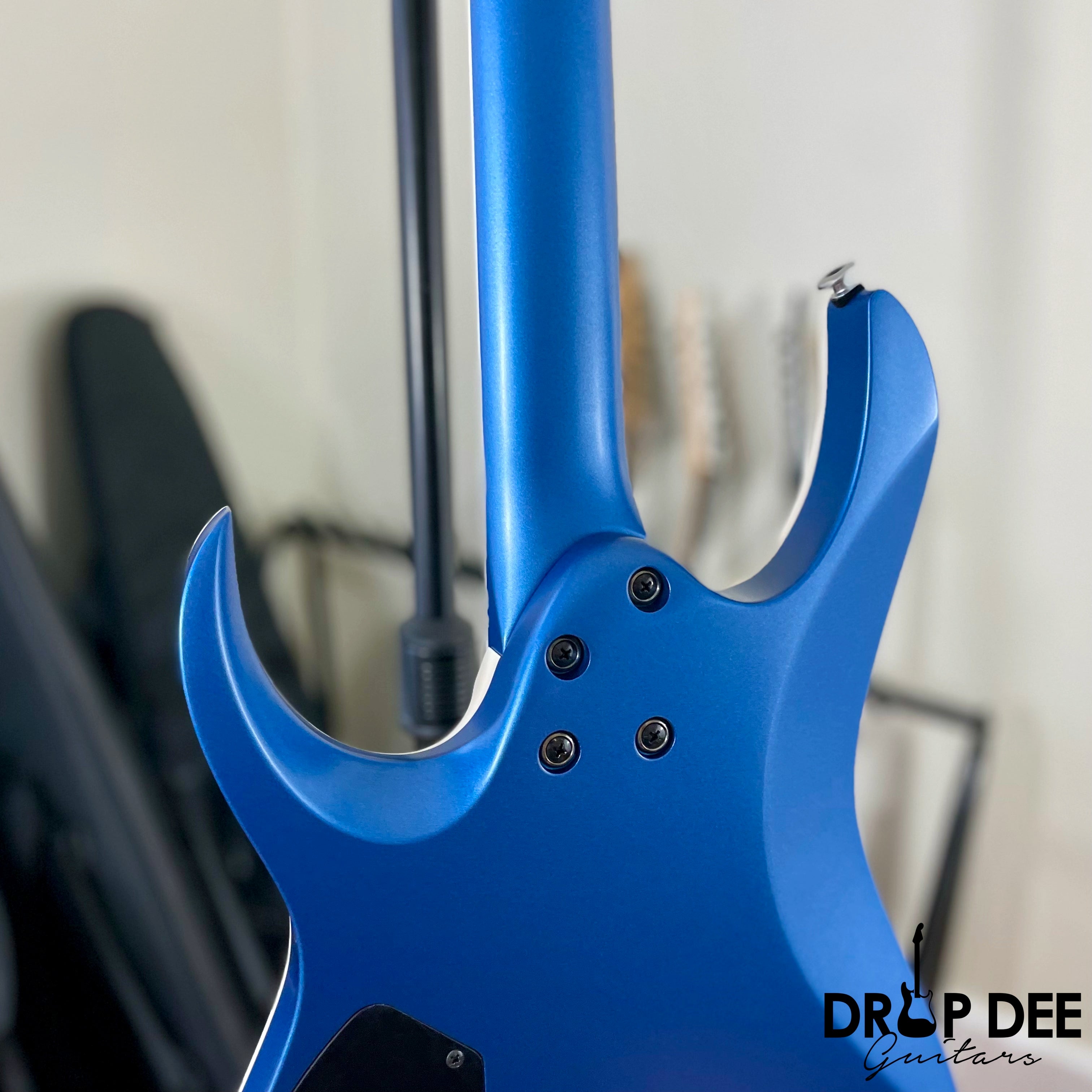 Ibanez Jake Bowen Signature JBM9999 Electric Guitar w/ Case - Azure Metallic Matte