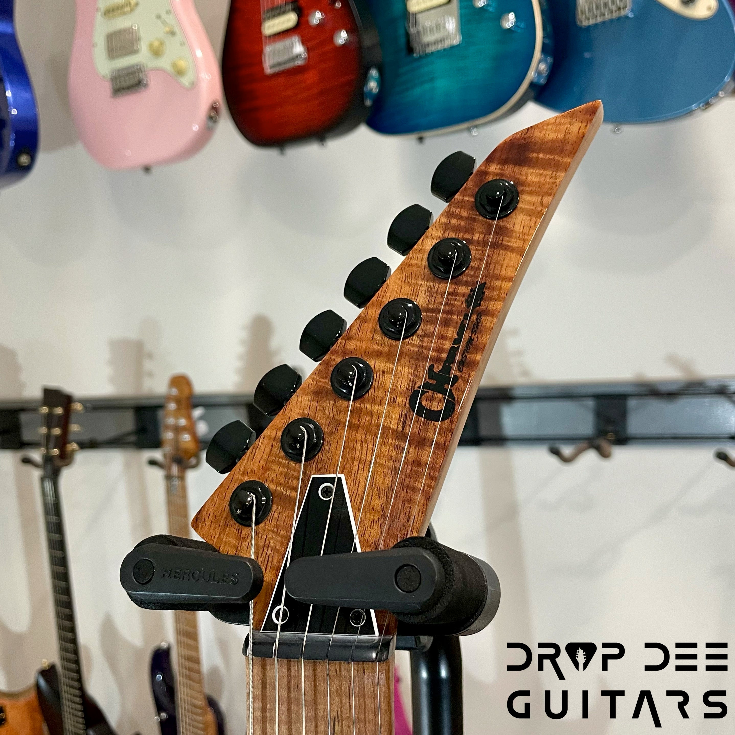 Charvel USA Custom Shop Special Edition DK24 Electric Guitar w/ Case - Natural