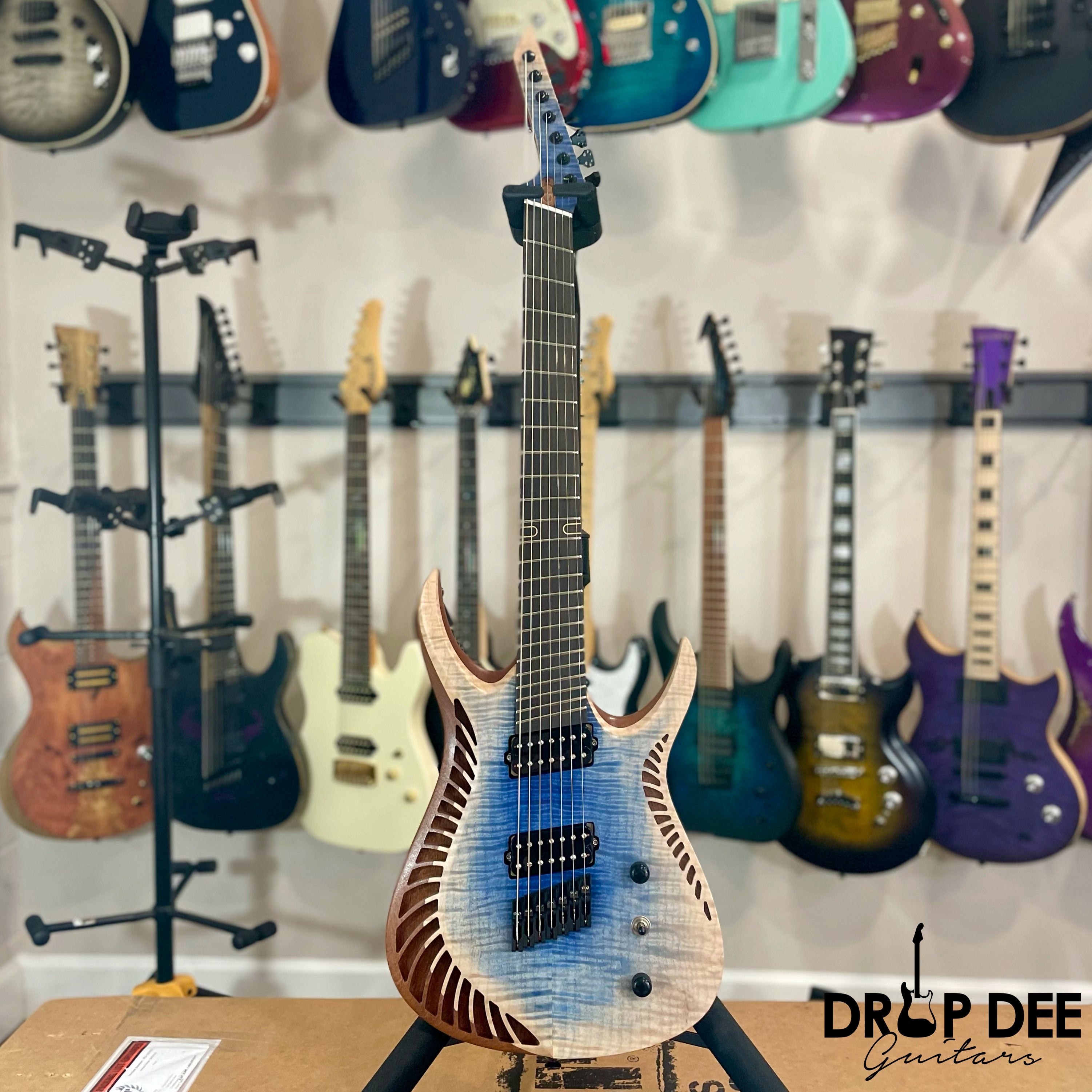 OD Guitars Venus Multiscale 7-String Electric Guitar w/ Case