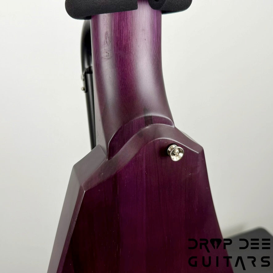 Dunable USA Custom Shop Asteroid 7 7-String Electric Guitar w/ Case - Trans Purple