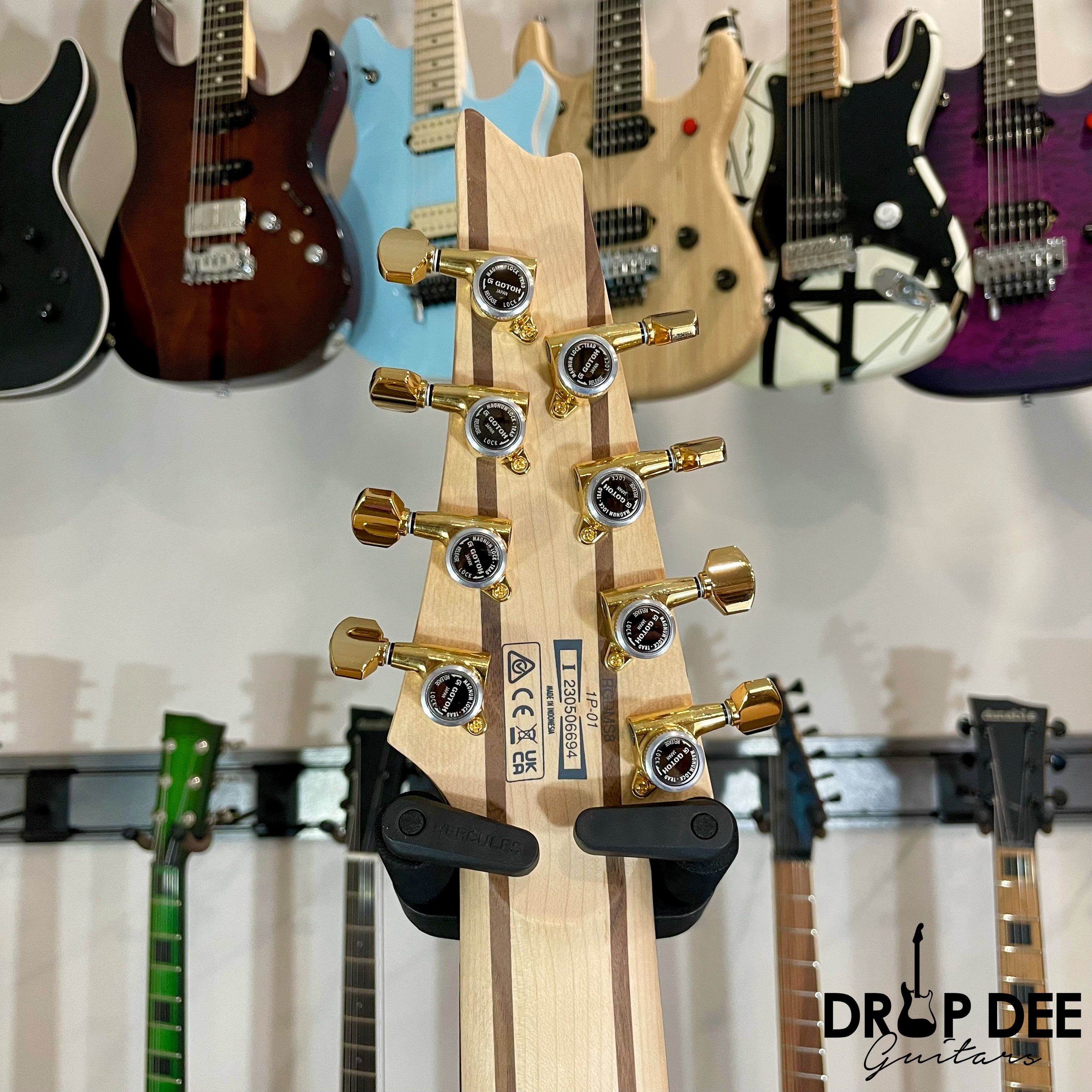 Ibanez Axe Lab Design RGDMS8 Multi-Scale 8-String Electric Guitar