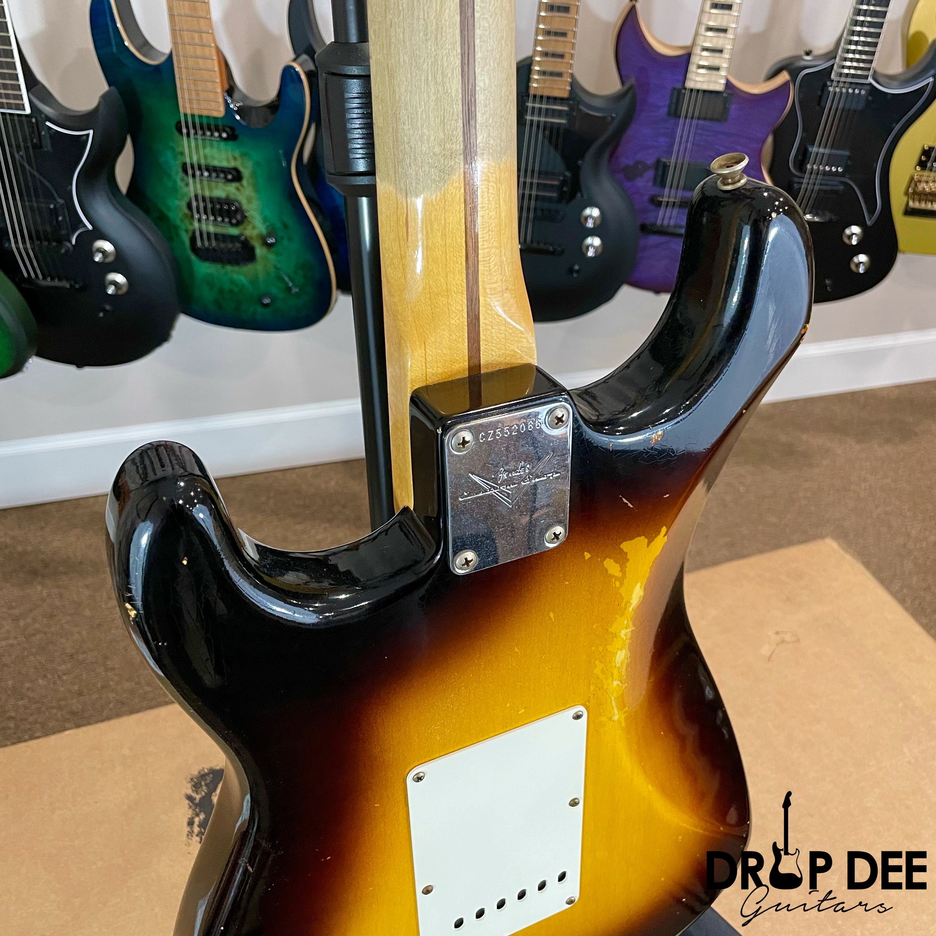 Fender Custom Shop 57 Stratocaster Relic Electric Guitar w/ Case