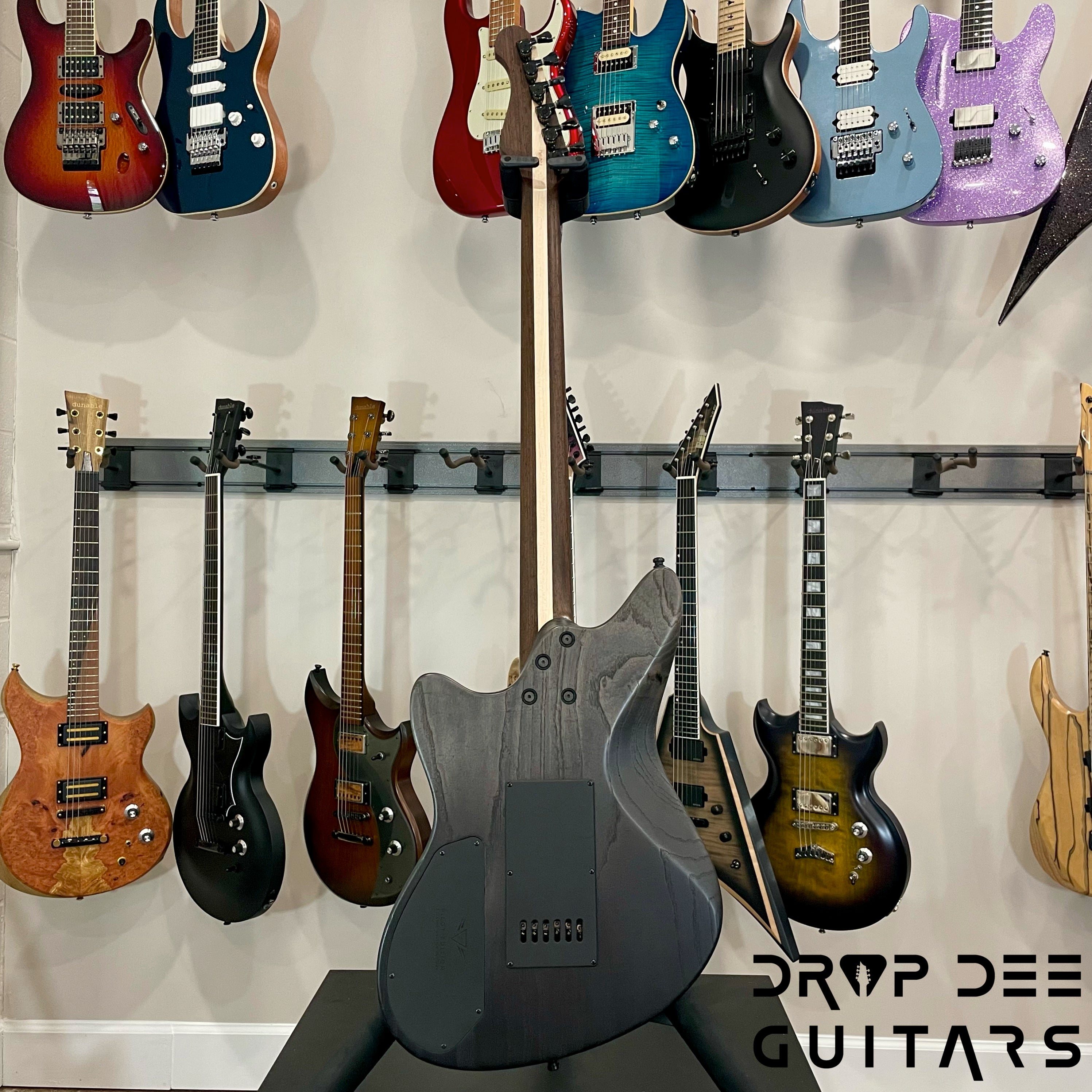 Aviator Maverick 6 Baritone Evertune Pilot Edition Electric Guitar w/ Case