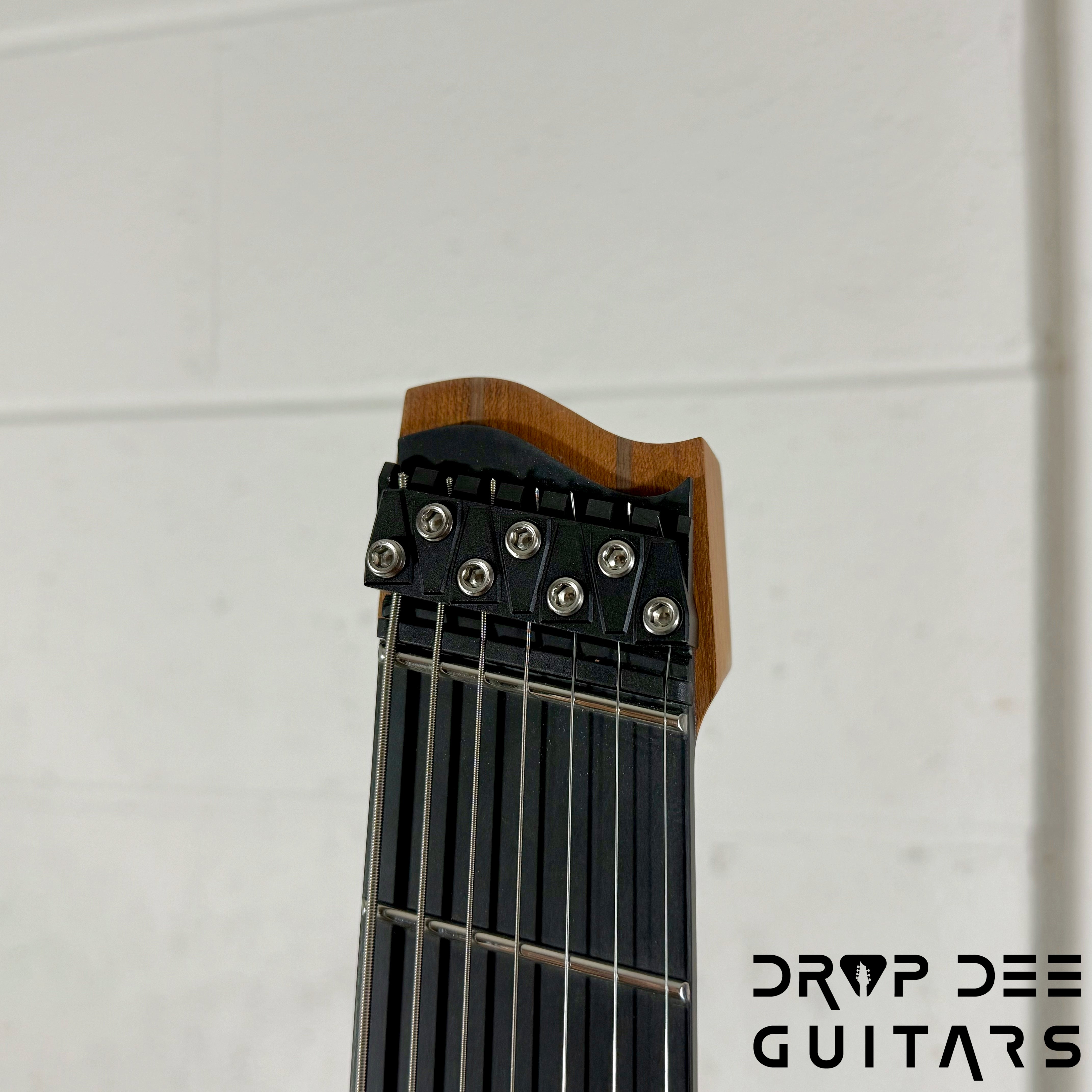 Strandberg Boden Singularity NX 7 Pitch Black 7-String Multiscale Headless Electric Guitar w/ Bag - Pitch Black