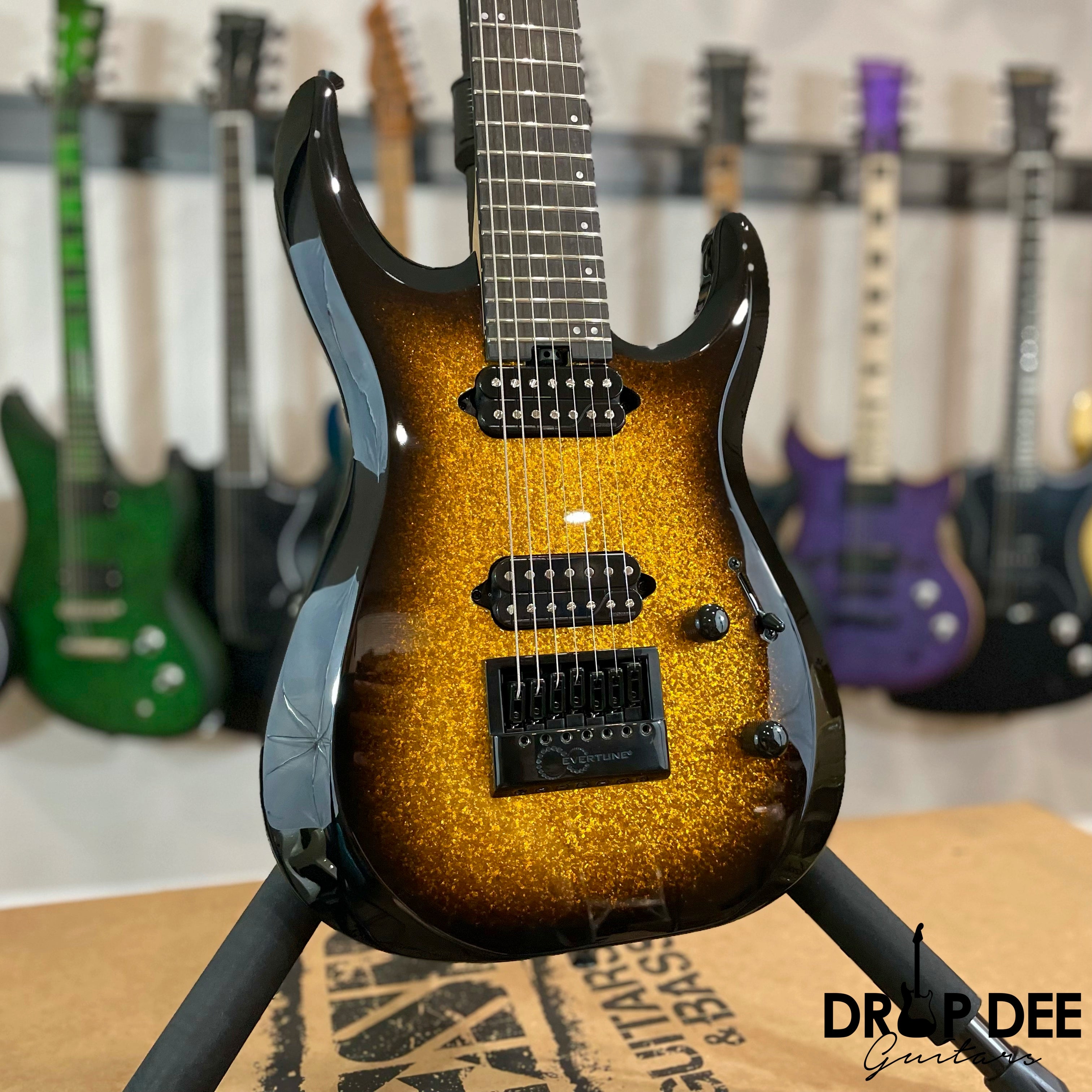 Jackson Pro Plus Series Dinky DK EverTune 7 7-String Electric Guitar w/ Bag