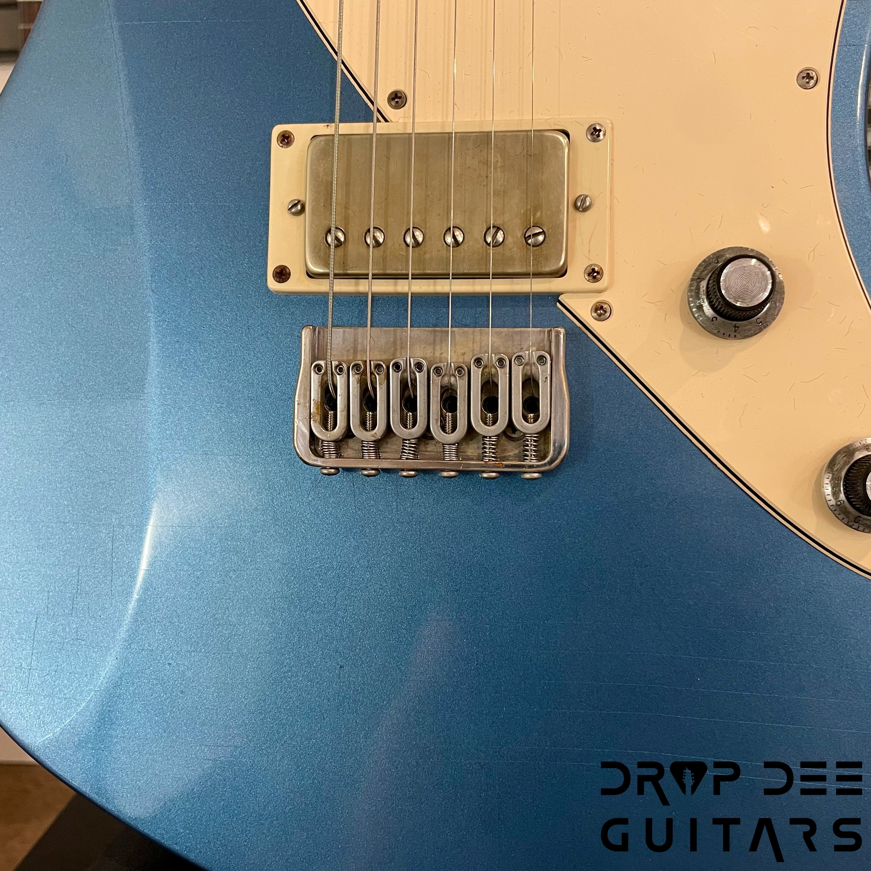 Balaguer USA Heritage Espada Electric Guitar w/ Case - Nitro Aged Pelham Blue Finish