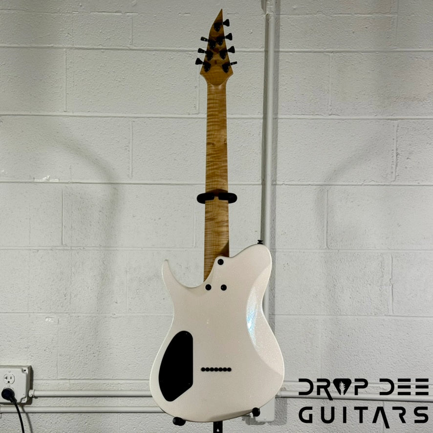 Balaguer USA Series Seraph Modern 7 Baritone 7-String Electric Guitar w/ Case (1224) - Gloss Metallic Jewel