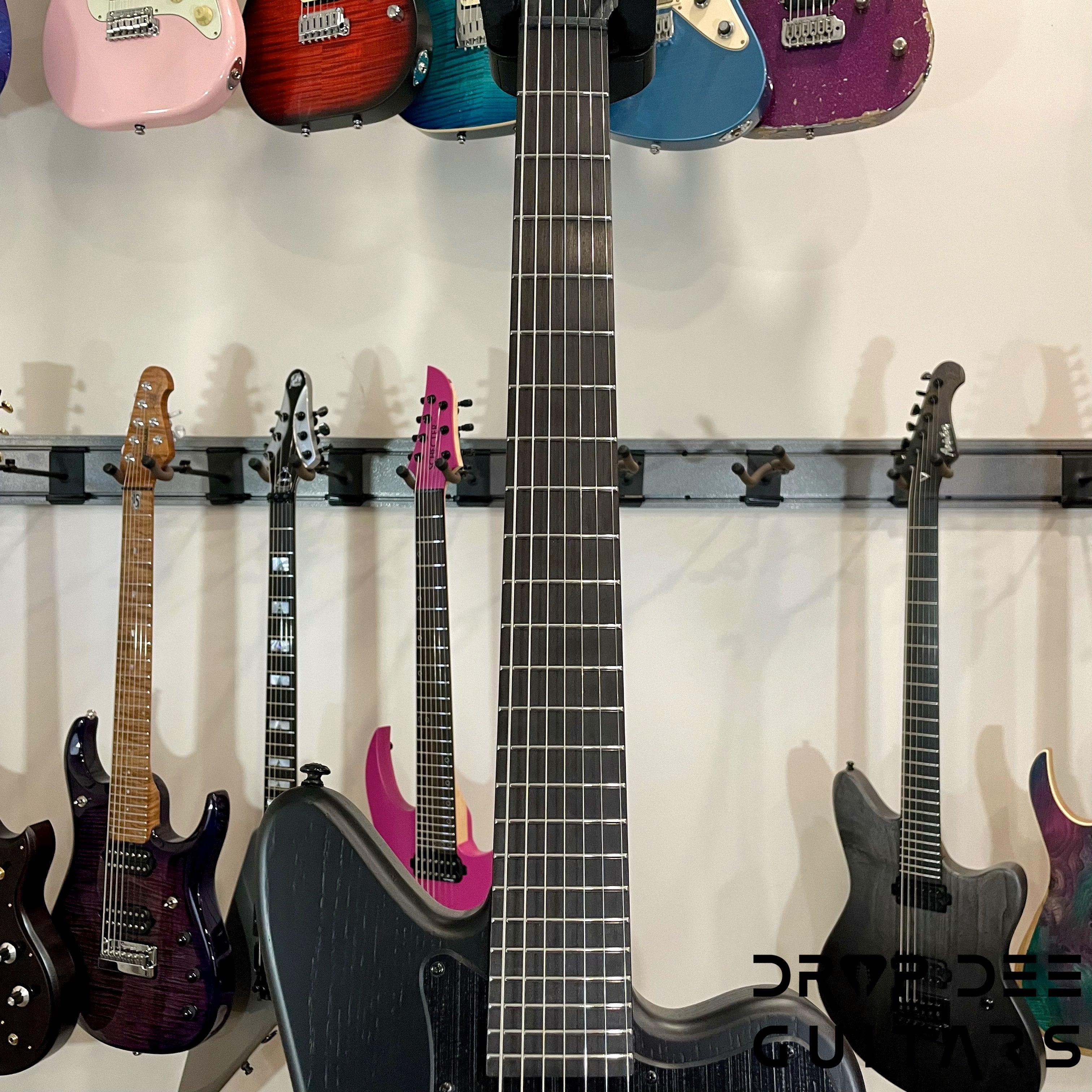 ESP LTD Alex Wade Signature AW-XJ7B Evertune Baritone 7-String Electric Guitar w/ Case (1348)