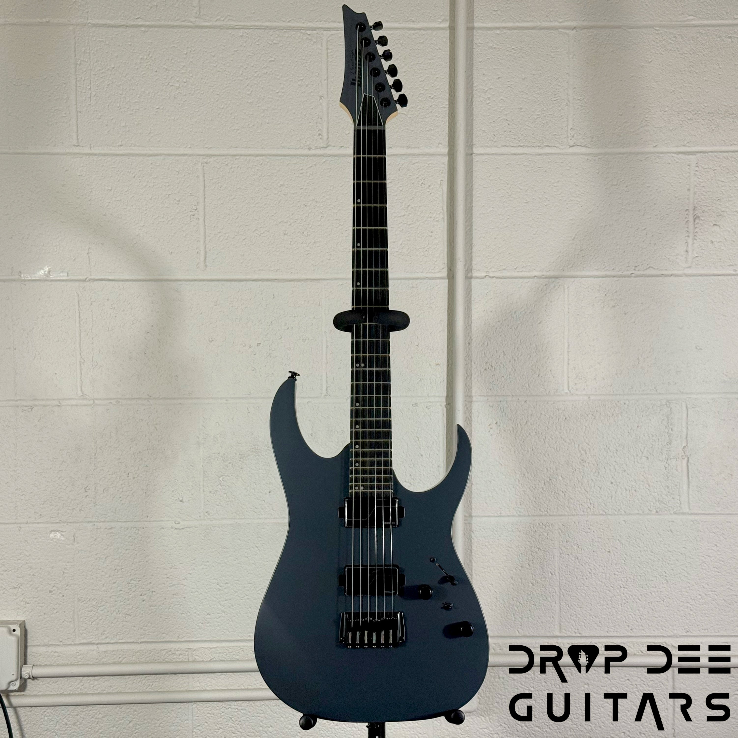 Ibanez Prestige RGR5121RB Electric Guitar w/ Case - Gray Metallic Flat