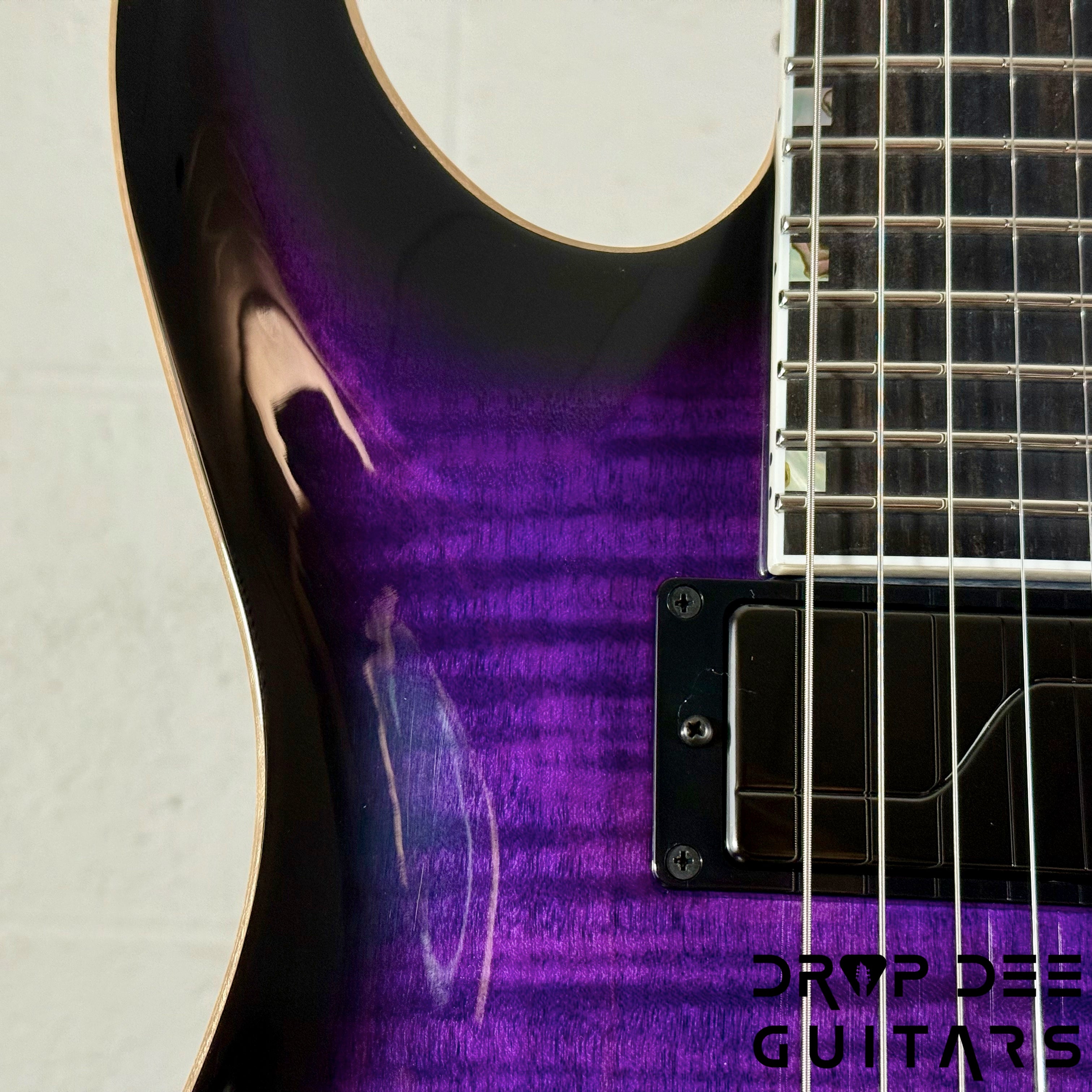 ESP USA Horizon-II Electric Guitar w/ Case - Dark Purple Sunburst