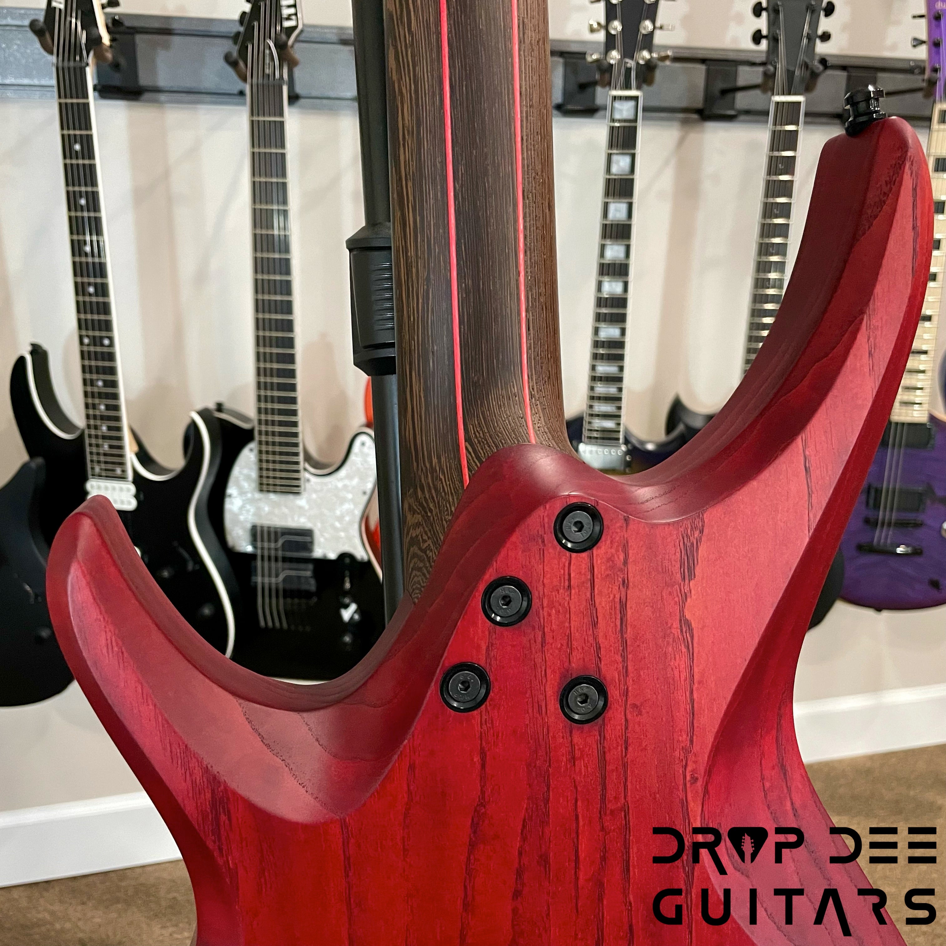 Aviator Ace Edition Elevon 6 Electric Guitar w/ Case - Red