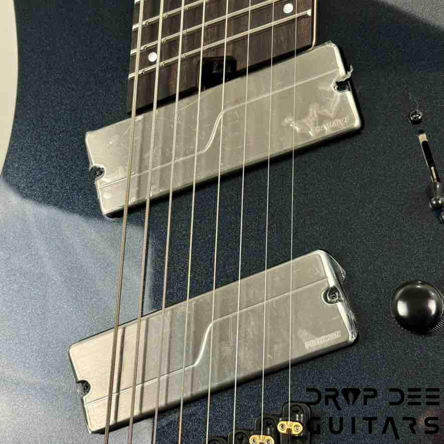 Ibanez Alpha A528 Multiscale 8-String Electric Guitar w/ Bag - Iron Pewter