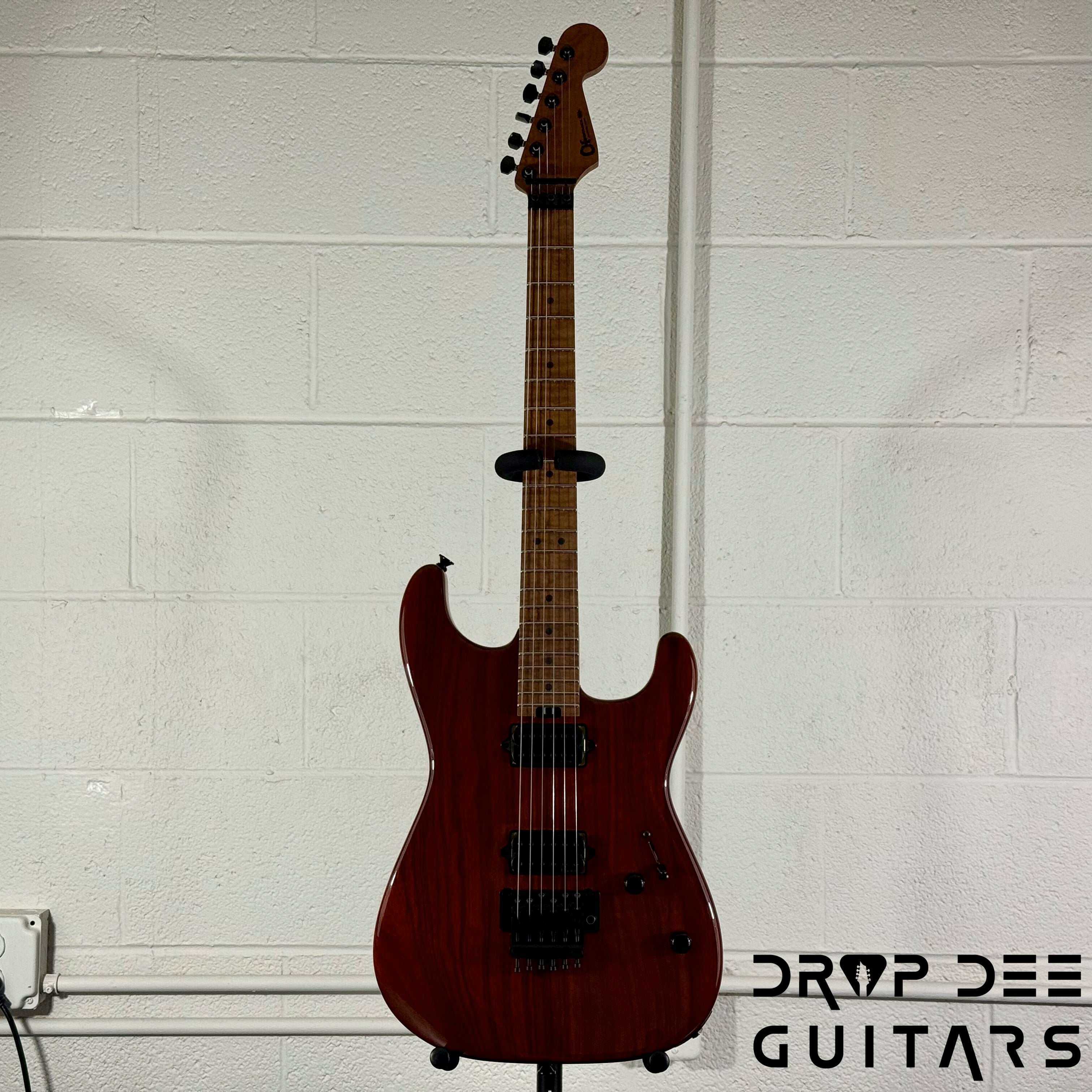Charvel USA Custom Shop Special Edition San Dimas Electric Guitar w/ Case - Root Beer Trans