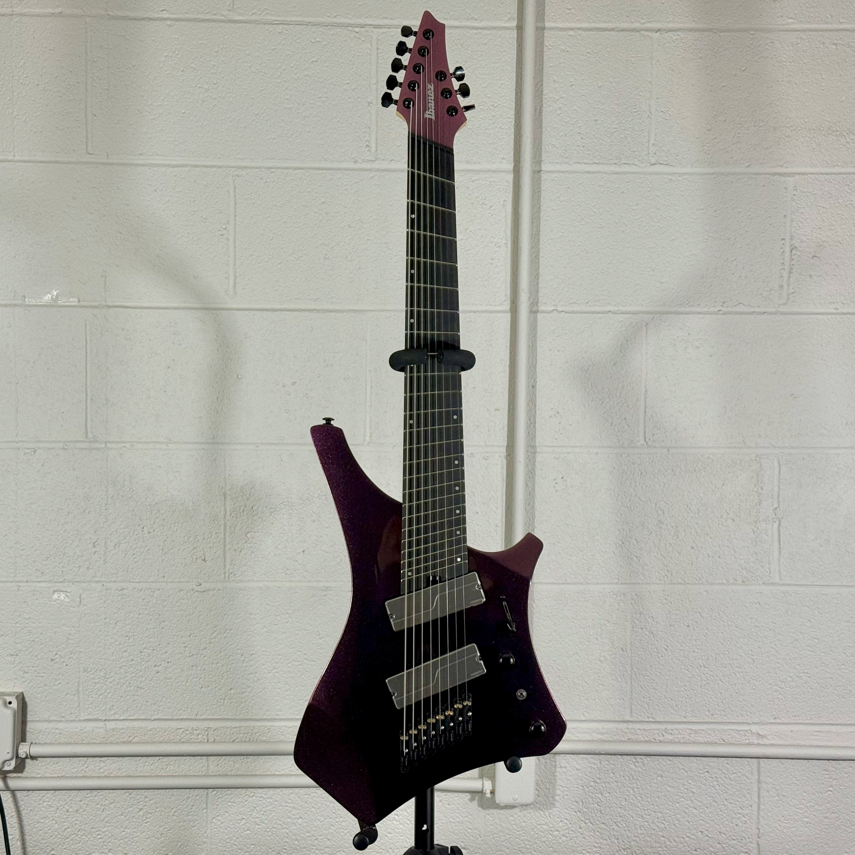 Ibanez Alpha A528 Multiscale 8-String Electric Guitar w/ Bag - Coral Mirage