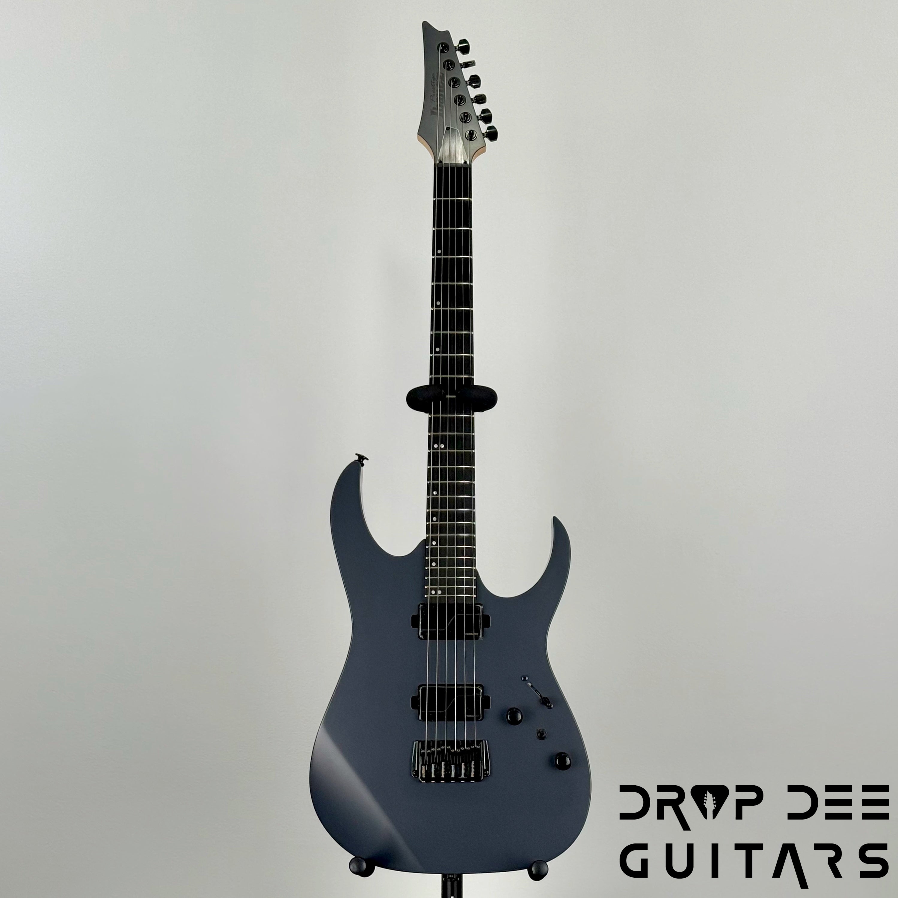Ibanez Prestige RGR5121RB Electric Guitar w/ Case - Gray Metallic Flat