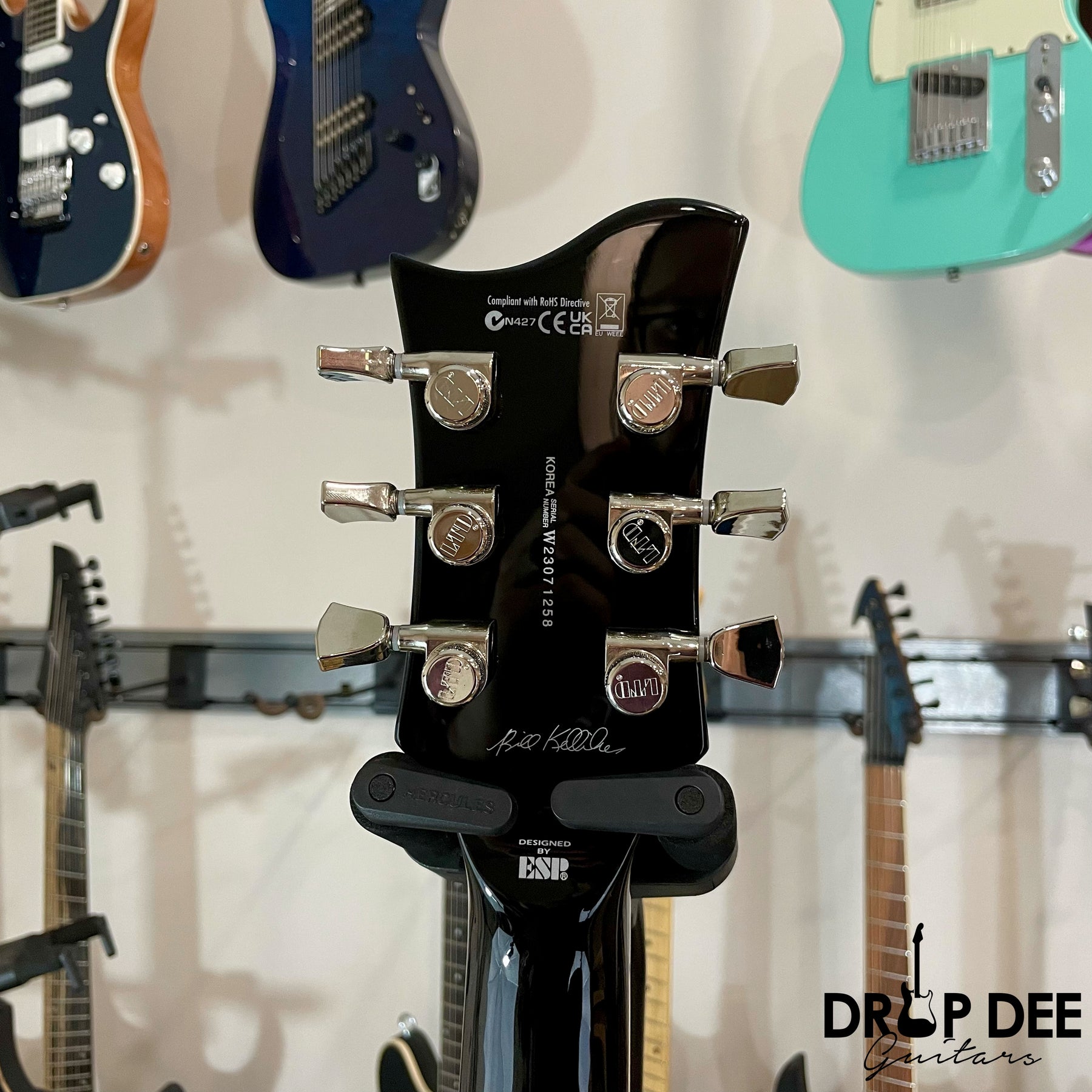 ESP LTD Bill Kelliher Signature Sparrowhawk Electric Guitar w/ Case