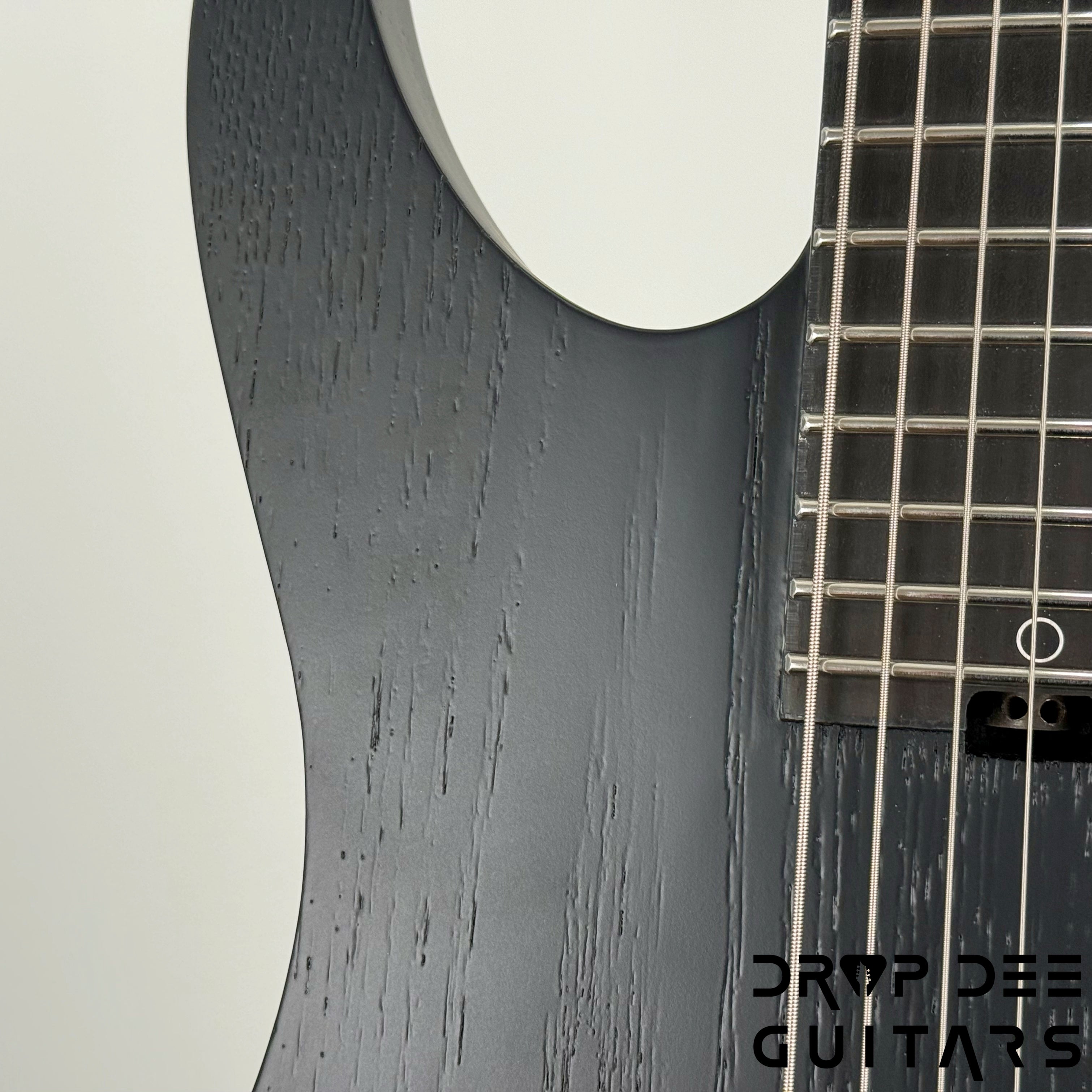 Schecter Diamond Series Keith Merrow KM-7 MK-III EX 7-String Baritone Electric Guitar - Satin Black Open Pore