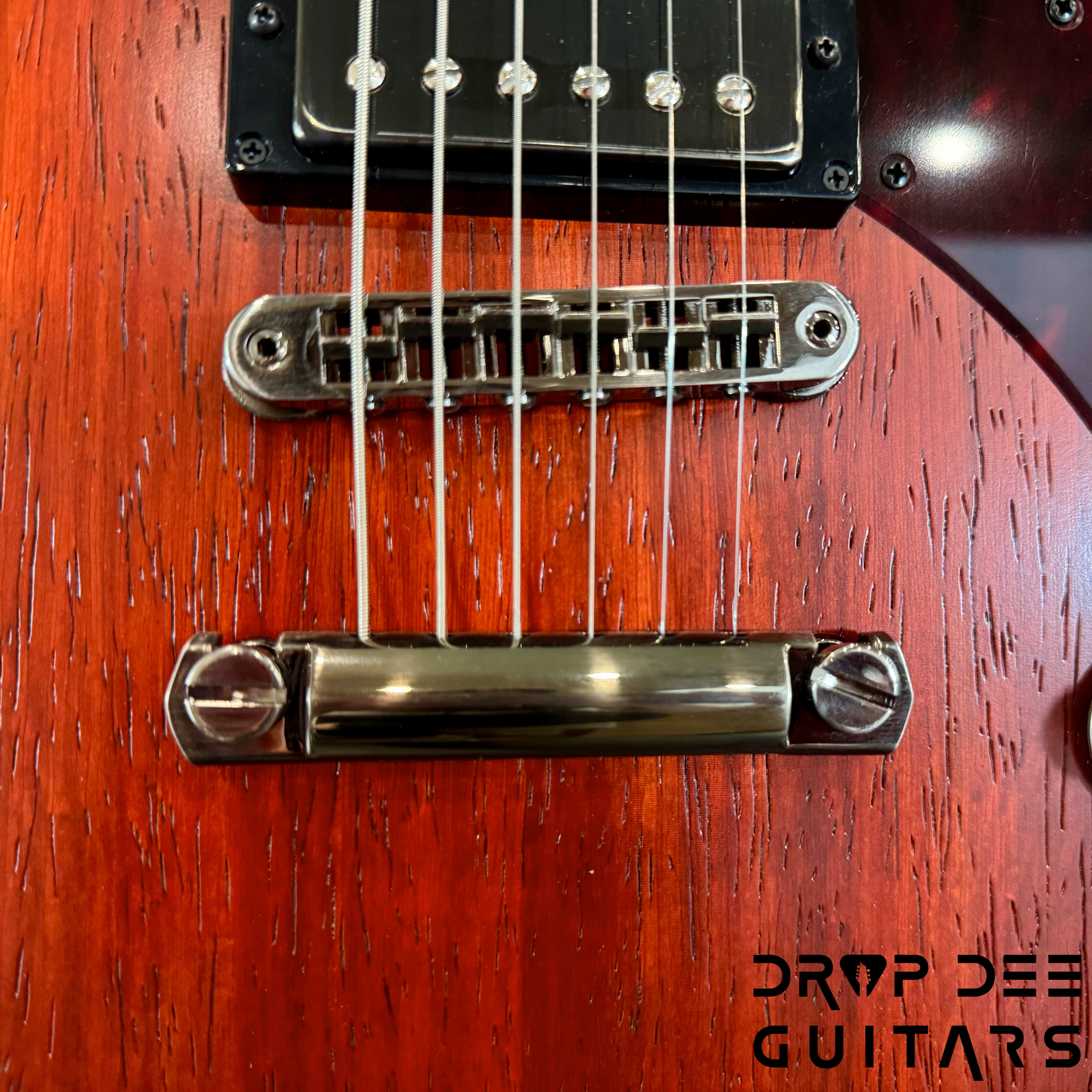 Dunable USA Custom Shop R2 Baritone Electric Guitar w/ Case - Light Reddish Brown